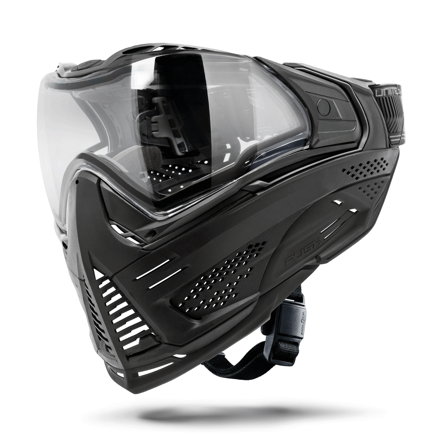 Used Unite Goggle Mk II - Watcher (Black/Black) - Clear Lens Paintball Gun from HK Army Clothing Buy/Sell/Trade Paintball Markers, New Paintball Guns, Paintball Hoppers, Paintball Masks, and Hormesis Headbands