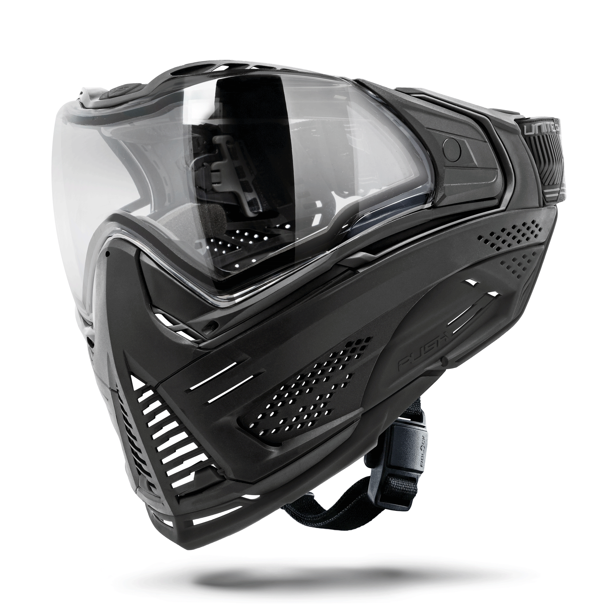 Used Unite Goggle Mk II - Watcher (Black/Black) - Clear Lens Paintball Gun from HK Army Clothing Buy/Sell/Trade Paintball Markers, New Paintball Guns, Paintball Hoppers, Paintball Masks, and Hormesis Headbands