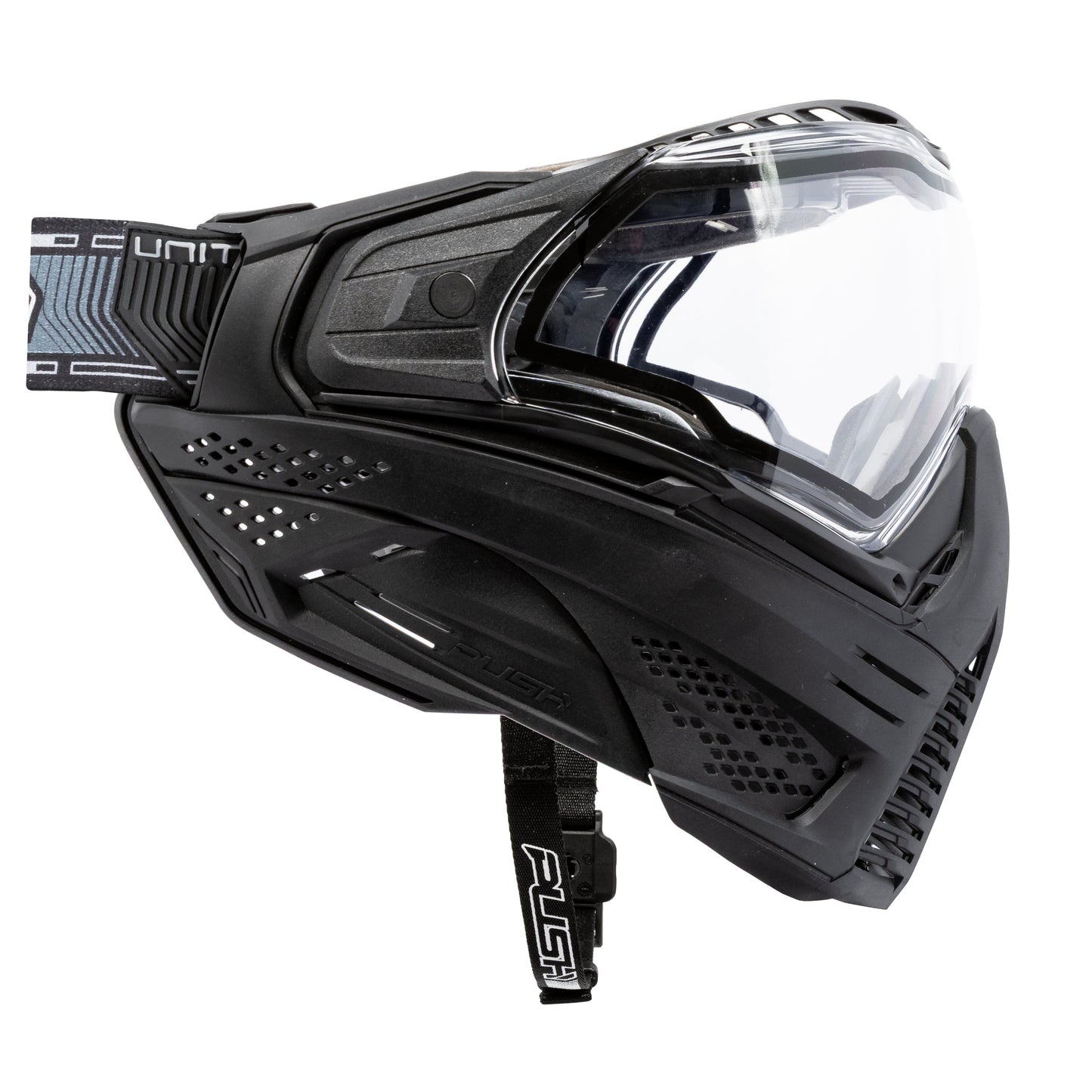 Used Unite Goggle Mk II - Watcher (Black/Black) - Clear Lens Paintball Gun from HK Army Clothing Buy/Sell/Trade Paintball Markers, New Paintball Guns, Paintball Hoppers, Paintball Masks, and Hormesis Headbands