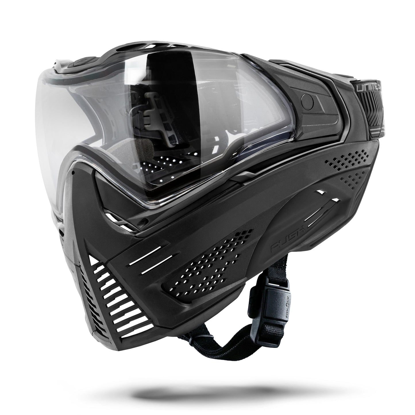 Used Unite Goggle Mk II - Watcher (Black/Black) - Clear Lens Paintball Gun from HK Army Clothing Buy/Sell/Trade Paintball Markers, New Paintball Guns, Paintball Hoppers, Paintball Masks, and Hormesis Headbands