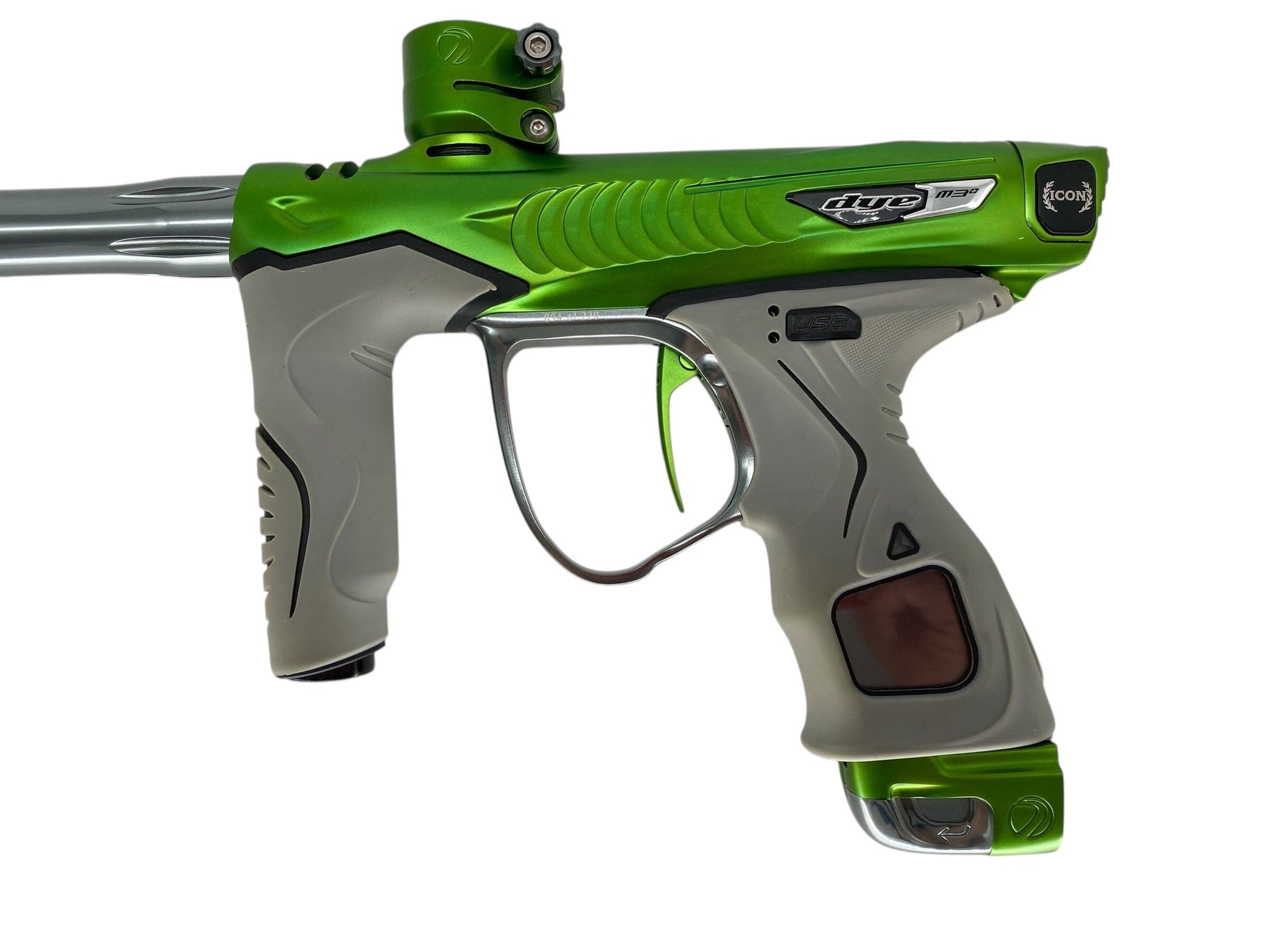 Used USED Dye M3+ Icon Paintball Gun Paintball Gun from Matrix Paintball Buy/Sell/Trade Paintball Markers, New Paintball Guns, Paintball Hoppers, Paintball Masks, and Hormesis Headbands