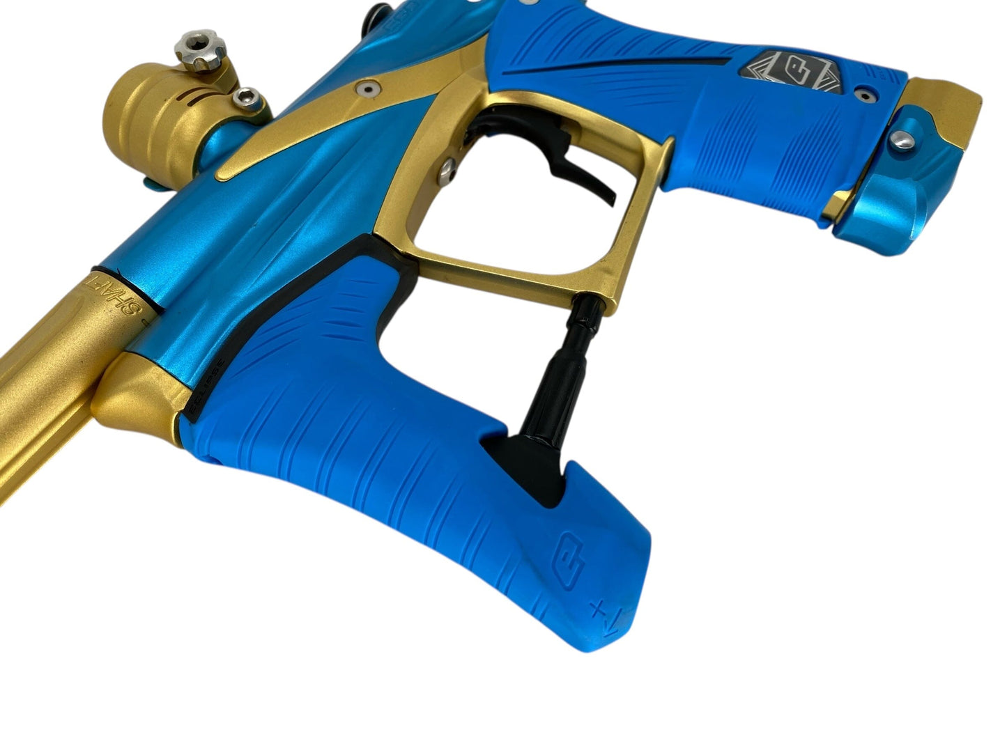 Used USED Planet Eclipse Lv1 Paintball Gun Blue/Gold Paintball Gun from Matrix Paintball Buy/Sell/Trade Paintball Markers, New Paintball Guns, Paintball Hoppers, Paintball Masks, and Hormesis Headbands