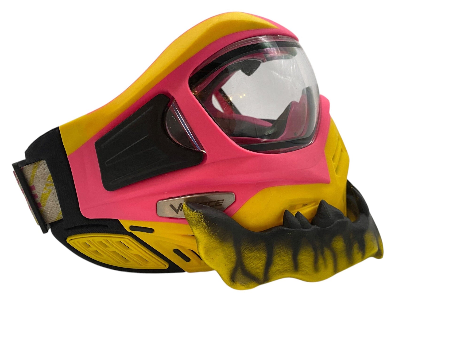 Used V-Force 2.0 Yellow/ Pink Paintball Mask Goggles Paintball Gun from CPXBrosPaintball Buy/Sell/Trade Paintball Markers, New Paintball Guns, Paintball Hoppers, Paintball Masks, and Hormesis Headbands