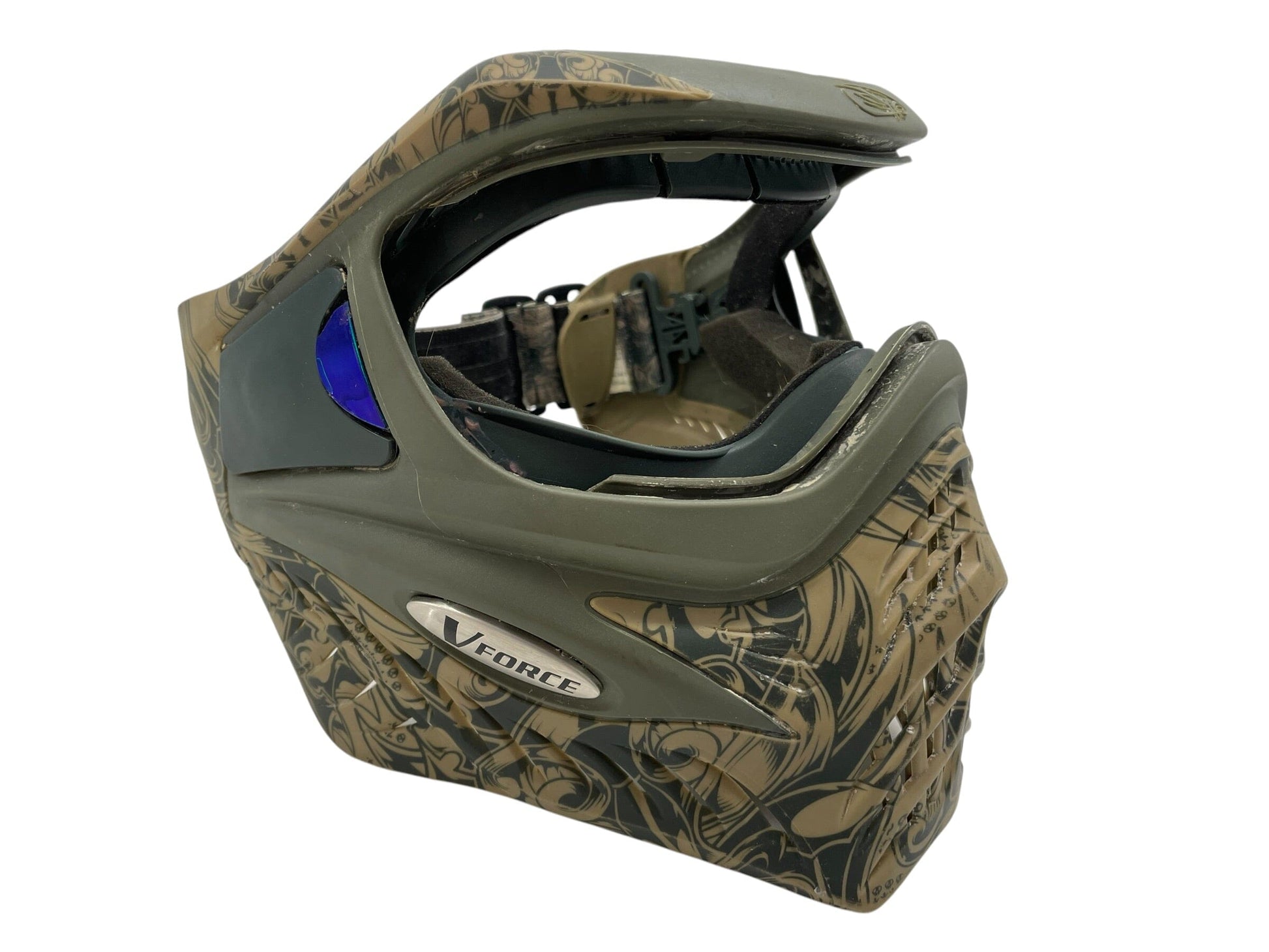 Used V-Force Grill - Samurai Paintball Mask Paintball Gun from CPXBrosPaintball Buy/Sell/Trade Paintball Markers, New Paintball Guns, Paintball Hoppers, Paintball Masks, and Hormesis Headbands