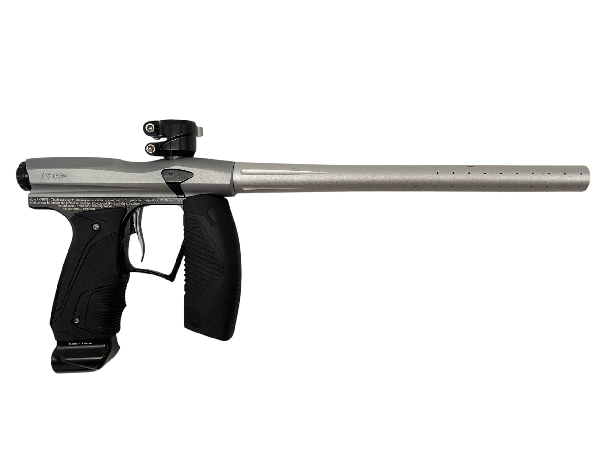 Used Valken Code Silver Paintball Gun Paintball Gun from CPXBrosPaintball Buy/Sell/Trade Paintball Markers, New Paintball Guns, Paintball Hoppers, Paintball Masks, and Hormesis Headbands