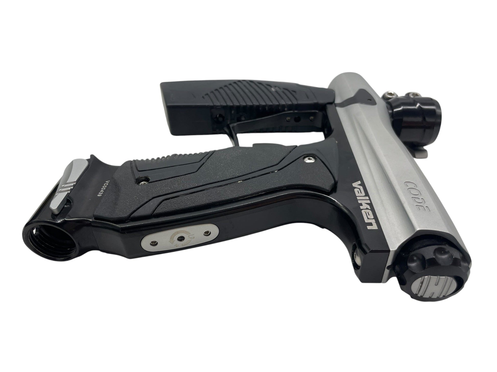 Used Valken Code Silver/Black Paintball Gun Paintball Gun from CPXBrosPaintball Buy/Sell/Trade Paintball Markers, New Paintball Guns, Paintball Hoppers, Paintball Masks, and Hormesis Headbands