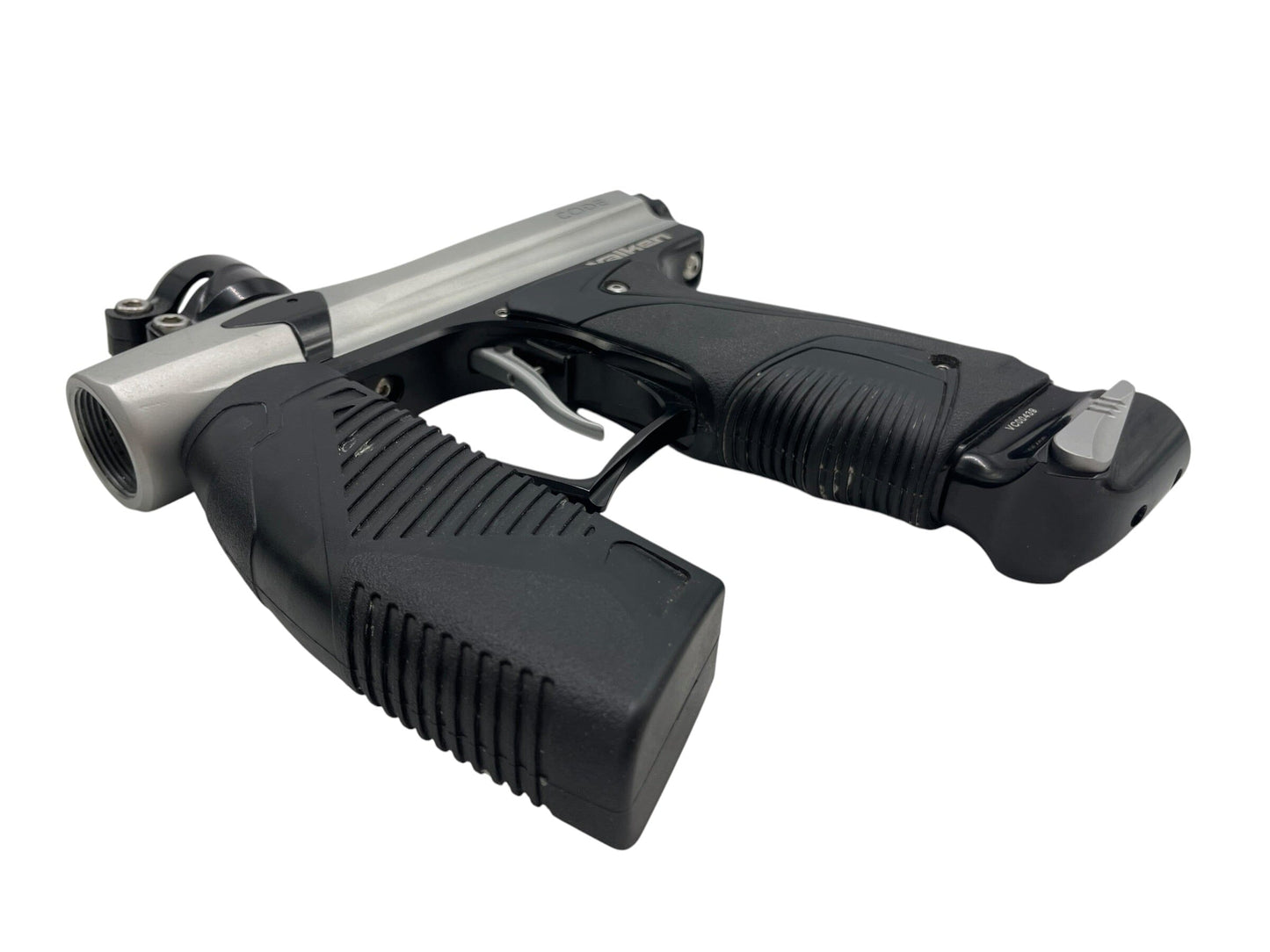 Used Valken Code Silver/Black Paintball Gun Paintball Gun from CPXBrosPaintball Buy/Sell/Trade Paintball Markers, New Paintball Guns, Paintball Hoppers, Paintball Masks, and Hormesis Headbands