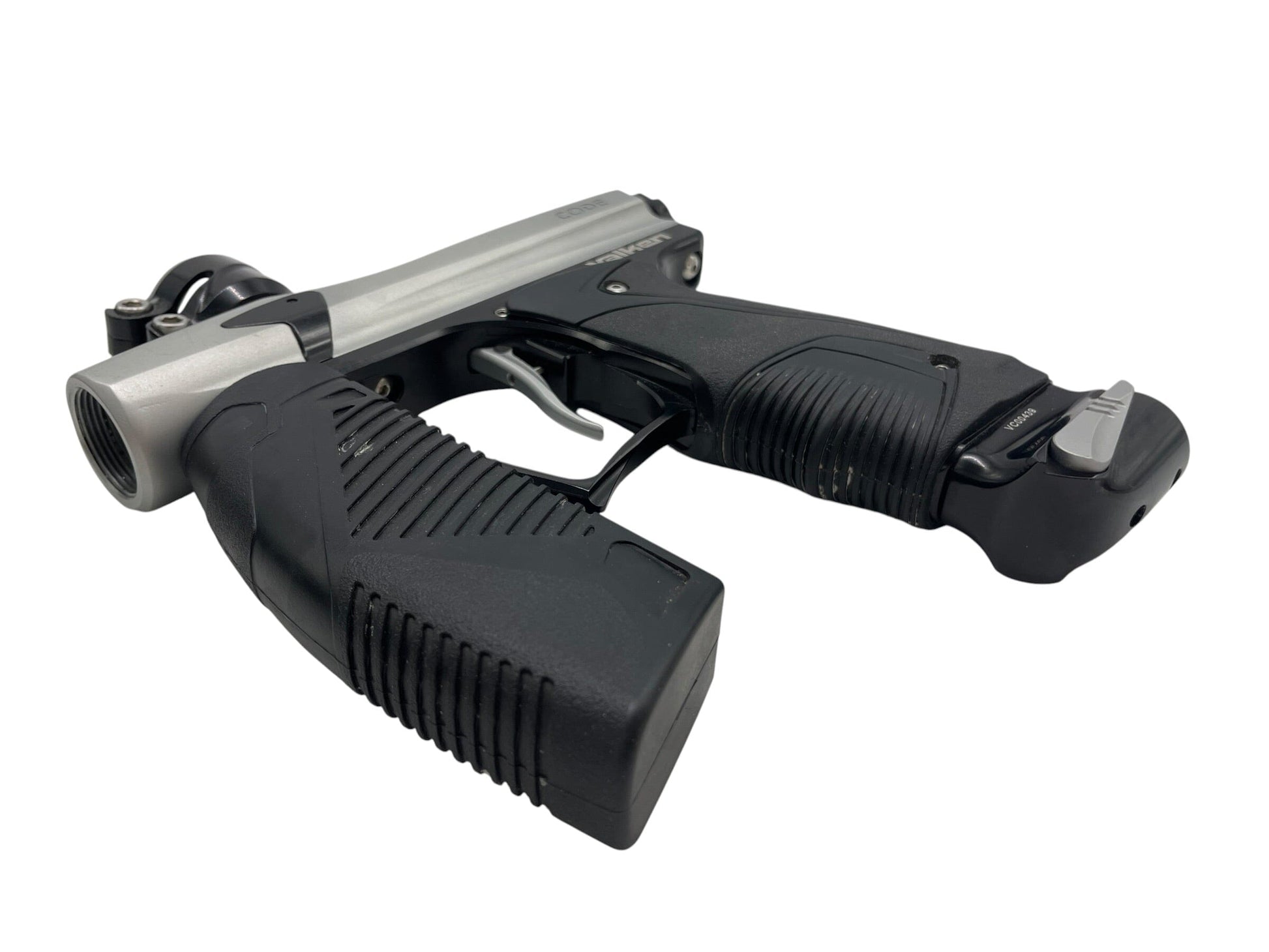 Used Valken Code Silver/Black Paintball Gun Paintball Gun from CPXBrosPaintball Buy/Sell/Trade Paintball Markers, New Paintball Guns, Paintball Hoppers, Paintball Masks, and Hormesis Headbands