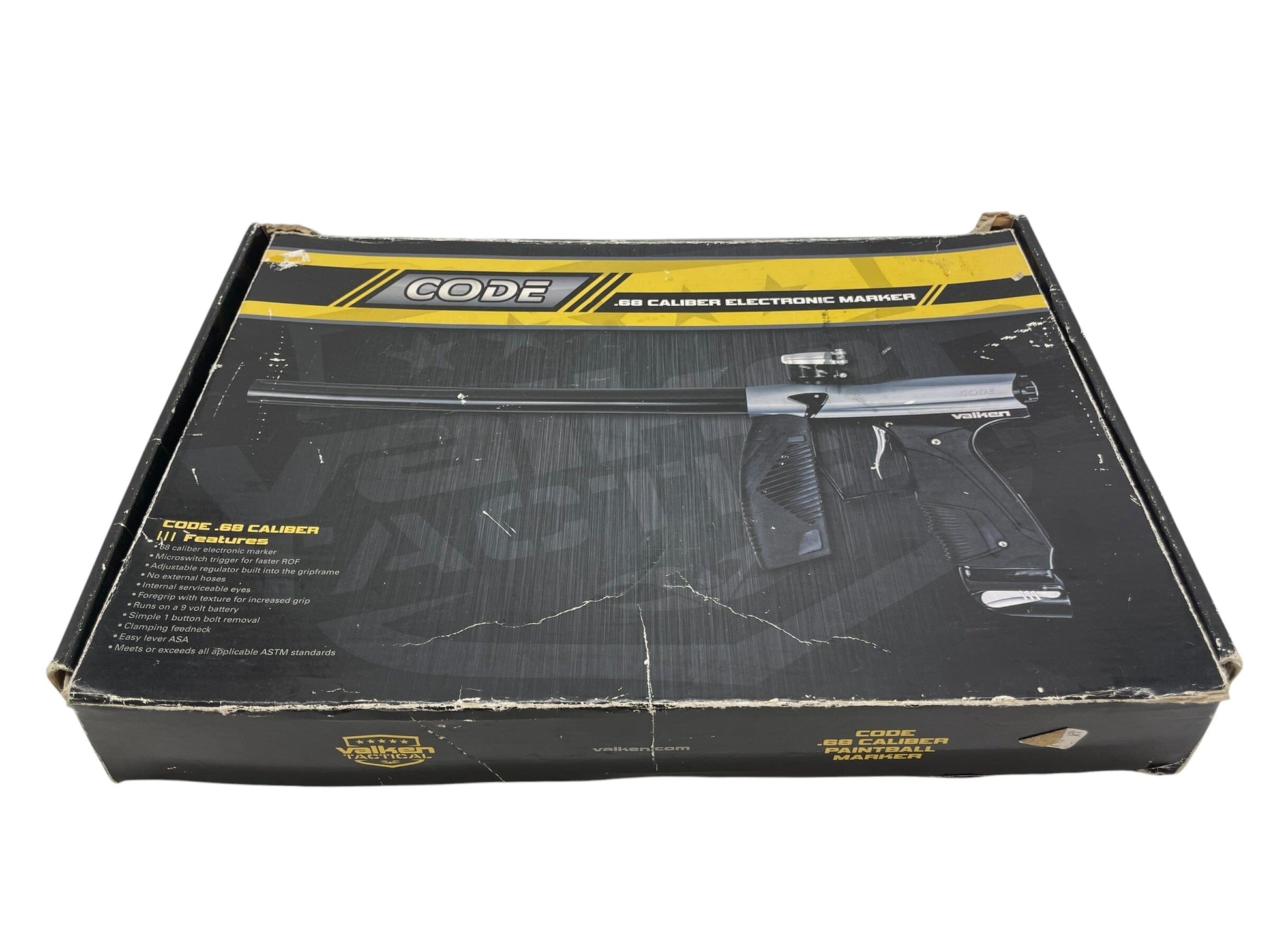 Used Valken Code Silver/Black Paintball Gun Paintball Gun from CPXBrosPaintball Buy/Sell/Trade Paintball Markers, New Paintball Guns, Paintball Hoppers, Paintball Masks, and Hormesis Headbands