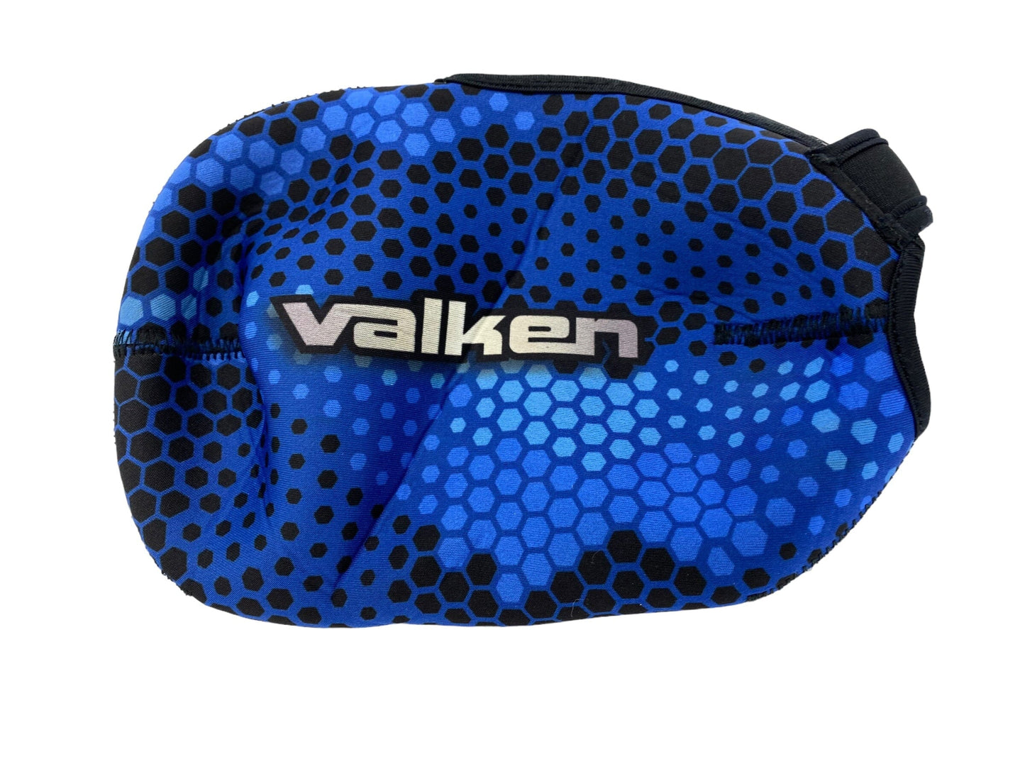 Used Valken Fate GFX Paintball Tank Bottle Cover Digi Tiger Blue Camo - 68ci 3k 4500 Paintball Gun from CPXBrosPaintball Buy/Sell/Trade Paintball Markers, New Paintball Guns, Paintball Hoppers, Paintball Masks, and Hormesis Headbands