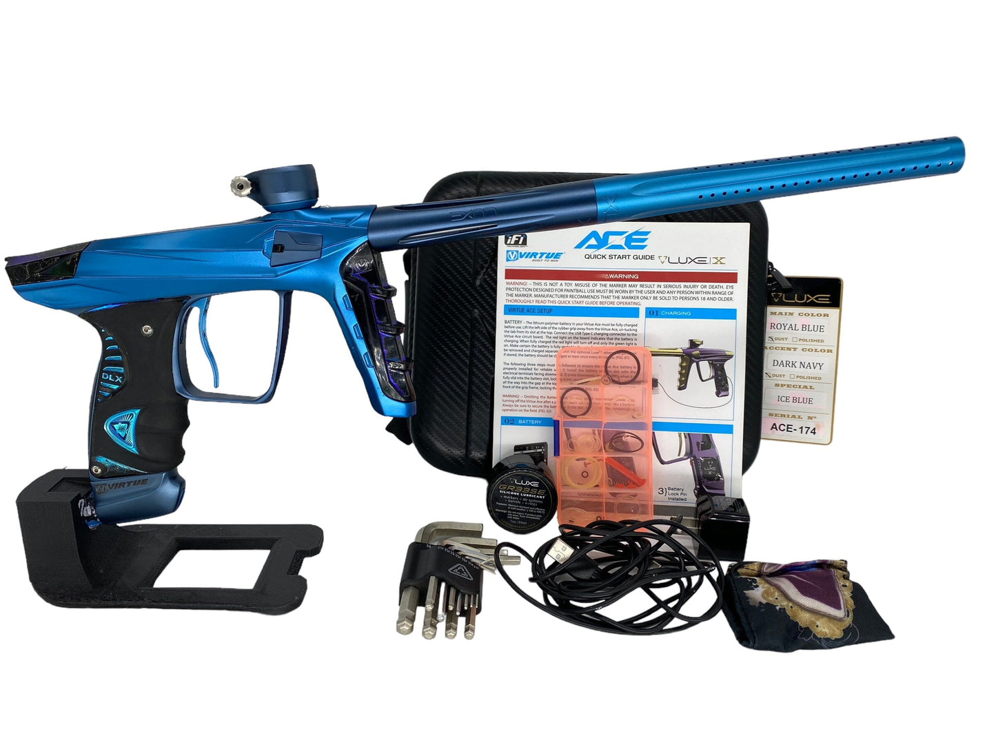 Used Virtue Luxe Ace Paintball Gun Paintball Gun from CPXBrosPaintball Buy/Sell/Trade Paintball Markers, New Paintball Guns, Paintball Hoppers, Paintball Masks, and Hormesis Headbands