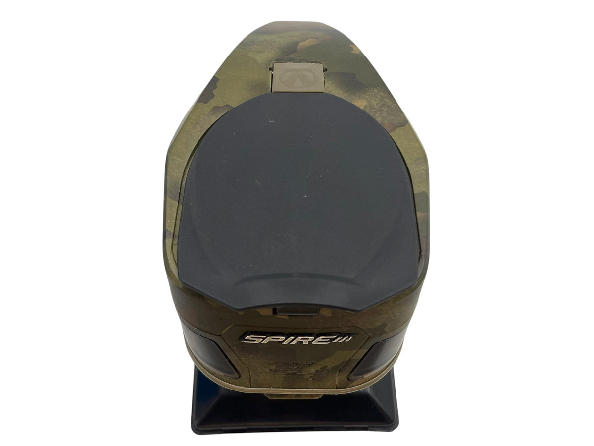 Used Virtue Spire 3 Paintball Hopper Loader Camo Big shell Paintball Gun from CPXBrosPaintball Buy/Sell/Trade Paintball Markers, New Paintball Guns, Paintball Hoppers, Paintball Masks, and Hormesis Headbands