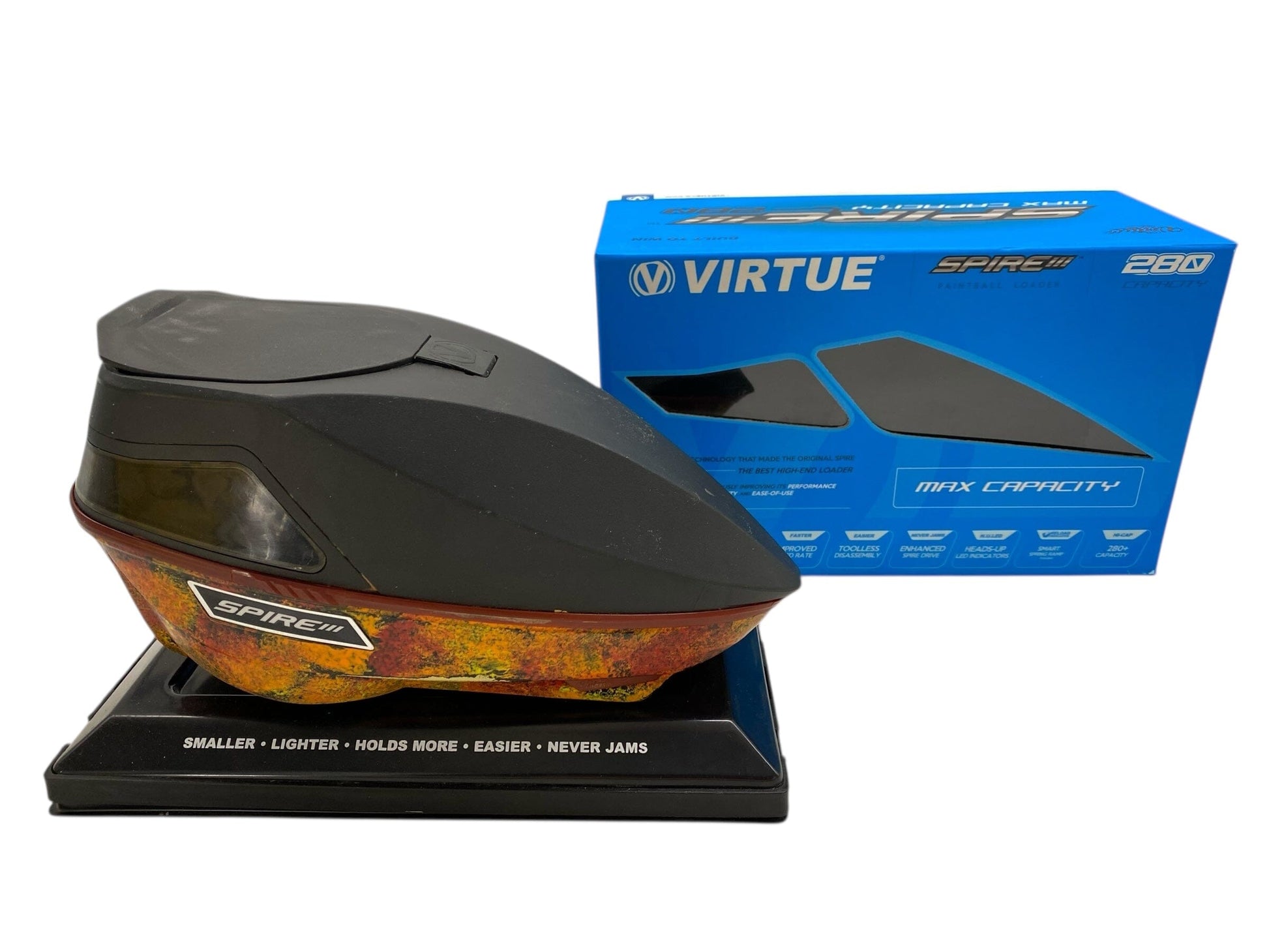 Used Virtue Spire 3 Paintball Hopper Loader Paintball Gun from CPXBrosPaintball Buy/Sell/Trade Paintball Markers, New Paintball Guns, Paintball Hoppers, Paintball Masks, and Hormesis Headbands