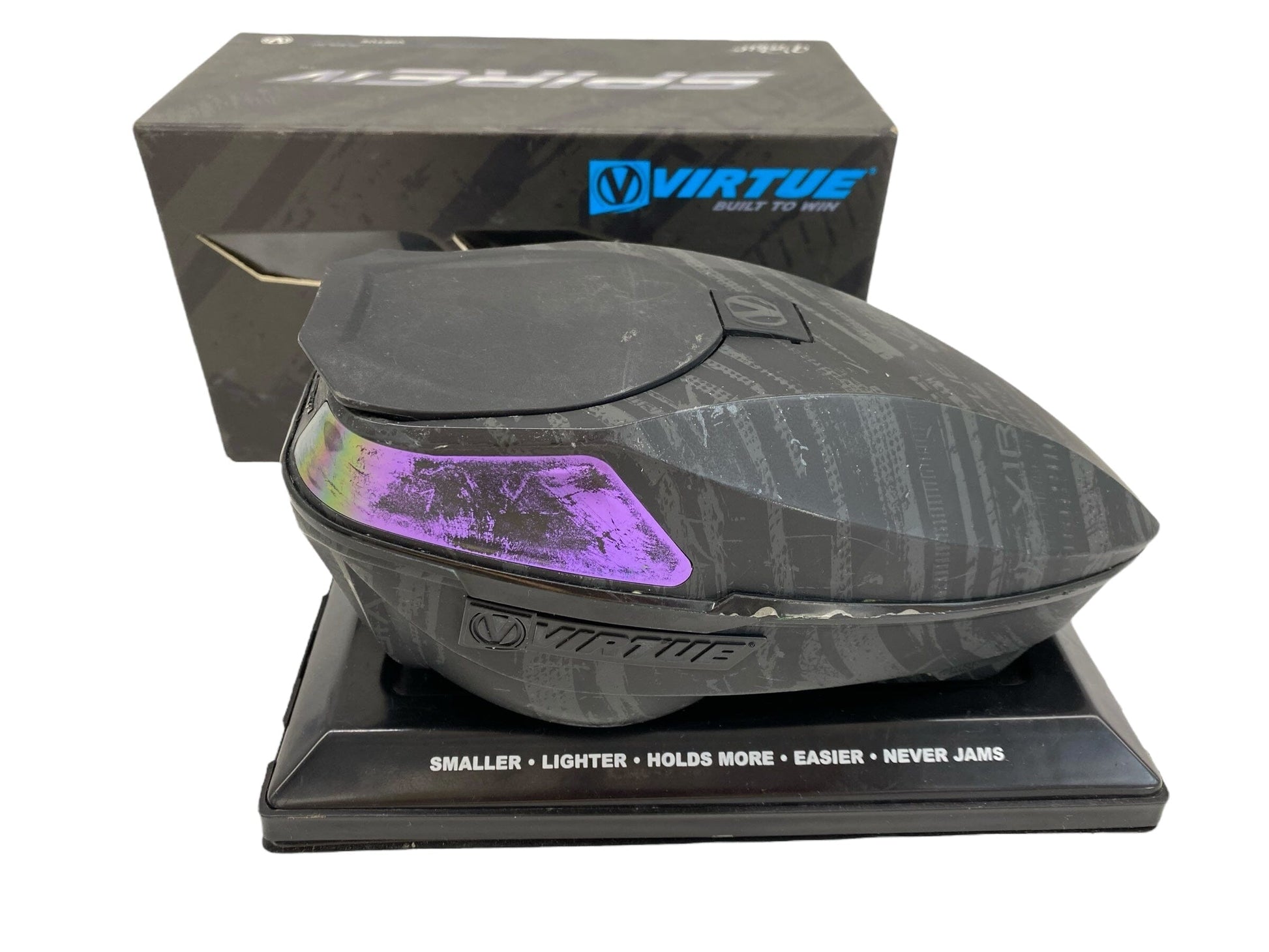 Used Virtue Spire 4 Paintball Hopper Loader Paintball Gun from CPXBrosPaintball Buy/Sell/Trade Paintball Markers, New Paintball Guns, Paintball Hoppers, Paintball Masks, and Hormesis Headbands