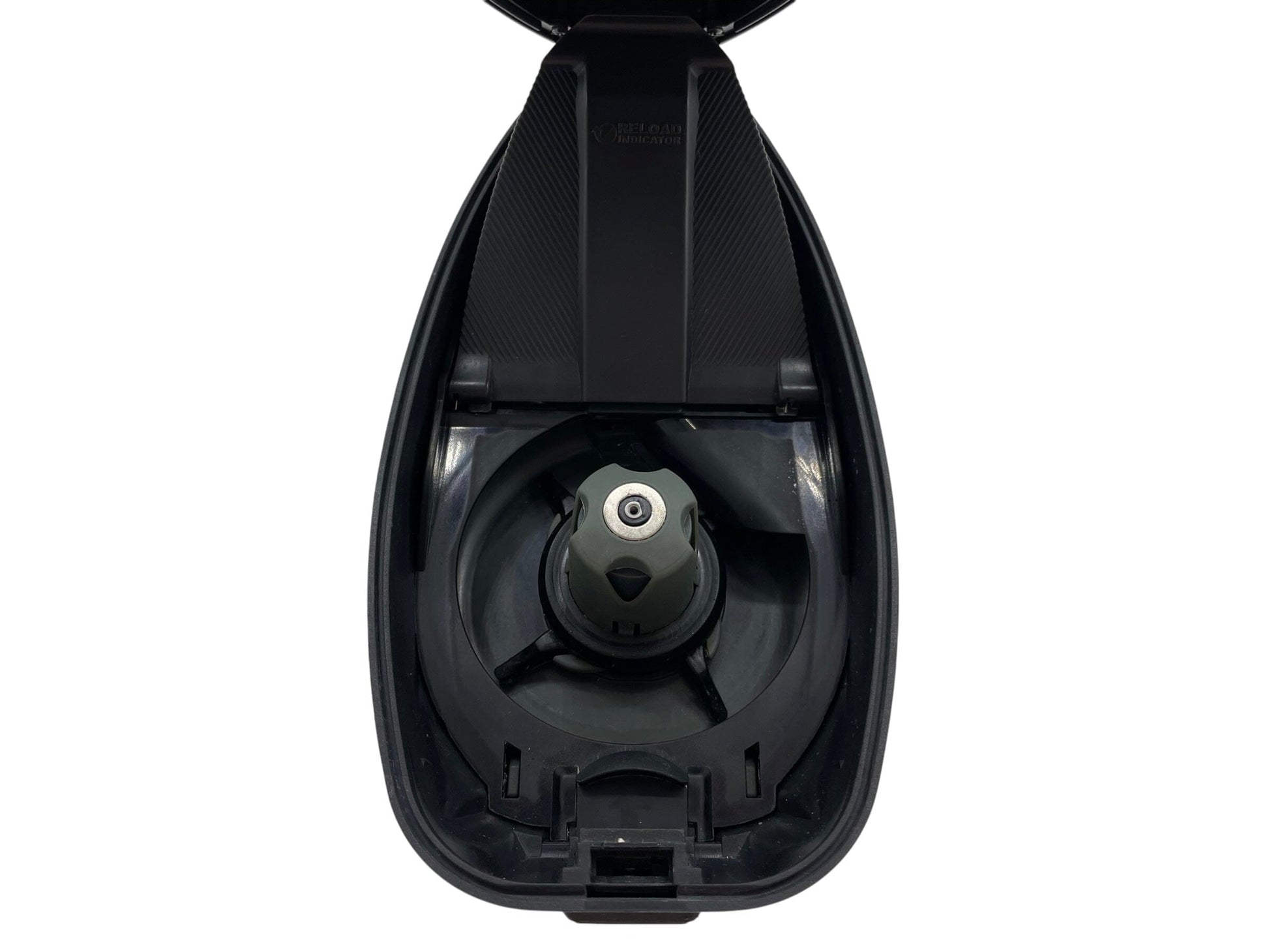 Used Virtue Spire 5 Black Paintball Hopper Loader Paintball Gun from CPXBrosPaintball Buy/Sell/Trade Paintball Markers, New Paintball Guns, Paintball Hoppers, Paintball Masks, and Hormesis Headbands