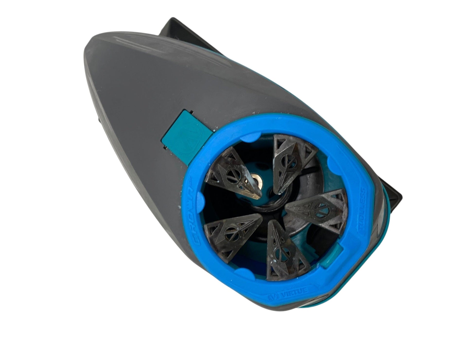 Used Virtue Spire 5 Blue/Grey Paintball Hopper Loader Paintball Gun from CPXBrosPaintball Buy/Sell/Trade Paintball Markers, New Paintball Guns, Paintball Hoppers, Paintball Masks, and Hormesis Headbands