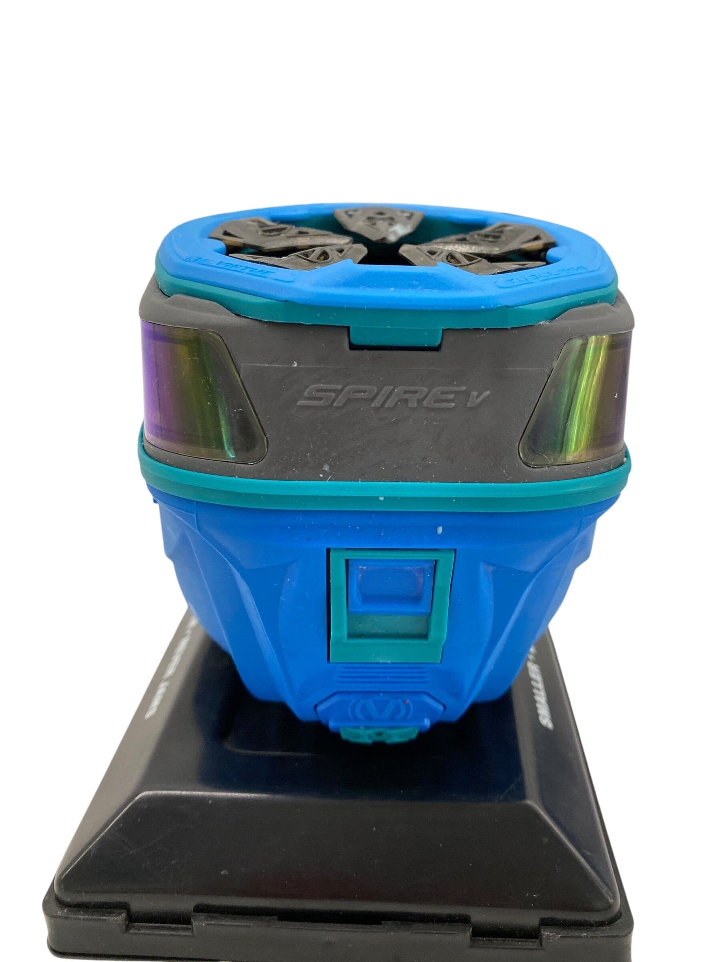 Used Virtue Spire 5 Blue/Grey Paintball Hopper Loader Paintball Gun from CPXBrosPaintball Buy/Sell/Trade Paintball Markers, New Paintball Guns, Paintball Hoppers, Paintball Masks, and Hormesis Headbands