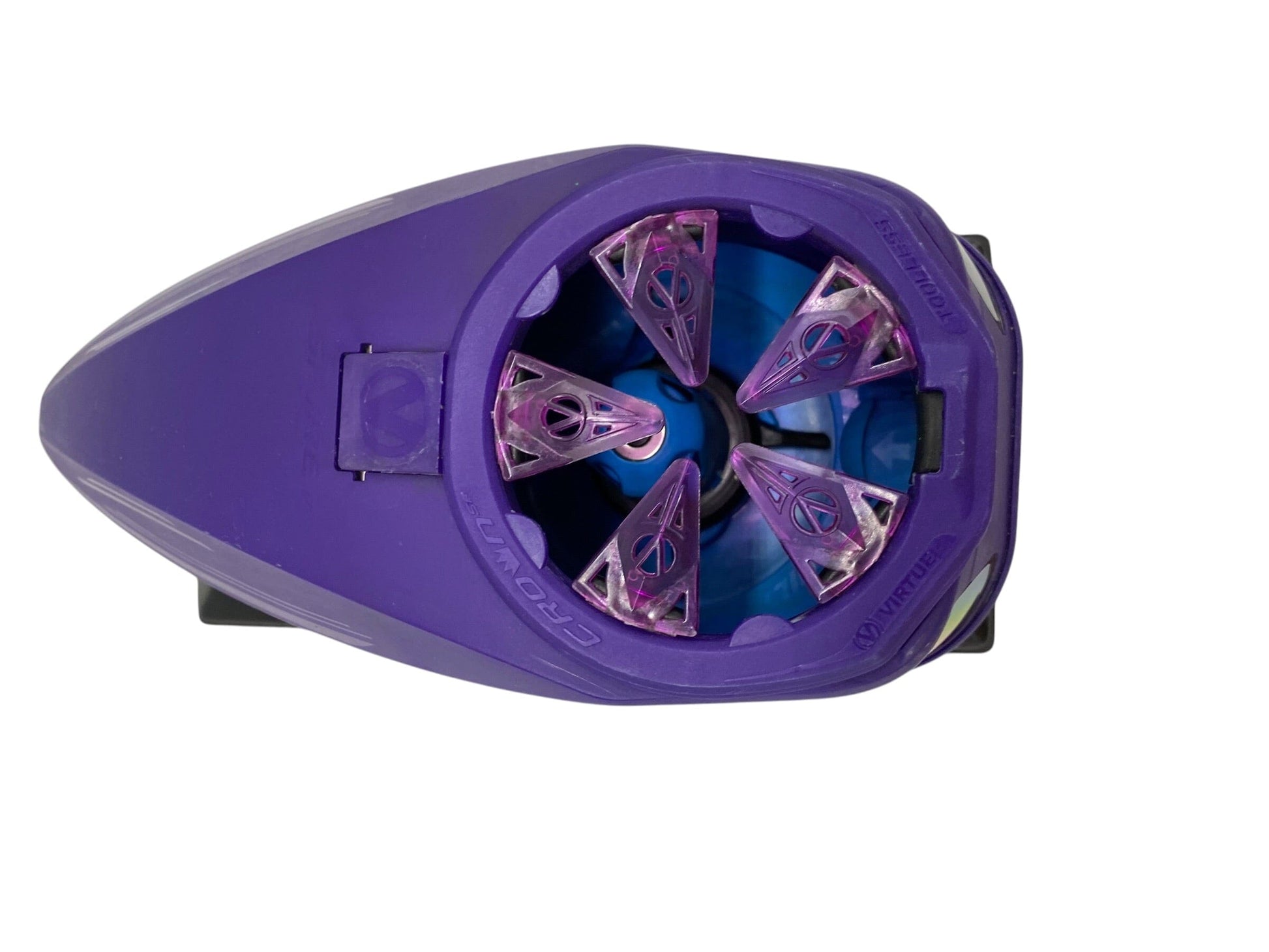 Used Virtue Spire 5 Purple Paintball Hopper Loader Paintball Gun from CPXBrosPaintball Buy/Sell/Trade Paintball Markers, New Paintball Guns, Paintball Hoppers, Paintball Masks, and Hormesis Headbands