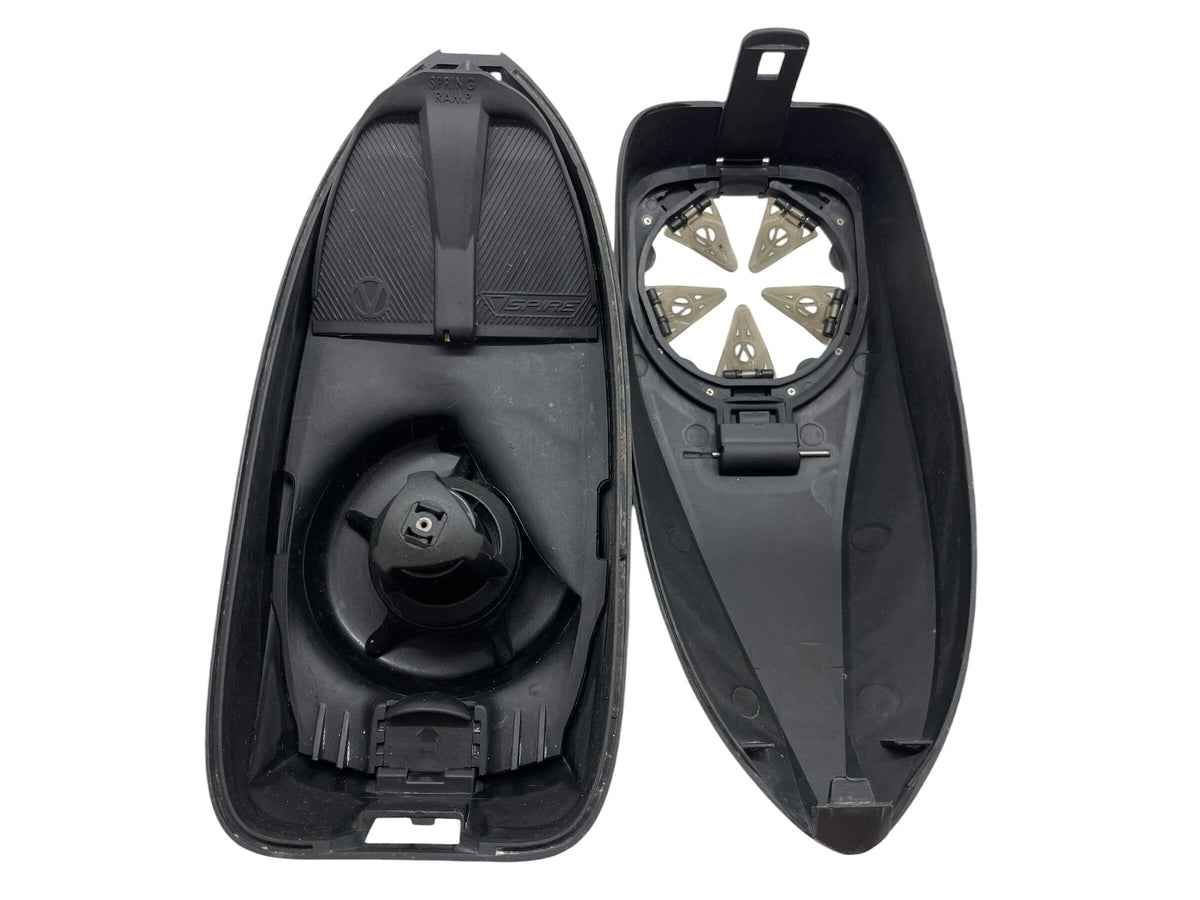 Used Virtue Spire ir2 Paintball Hopper Loader Black Paintball Gun from CPXBrosPaintball Buy/Sell/Trade Paintball Markers, New Paintball Guns, Paintball Hoppers, Paintball Masks, and Hormesis Headbands