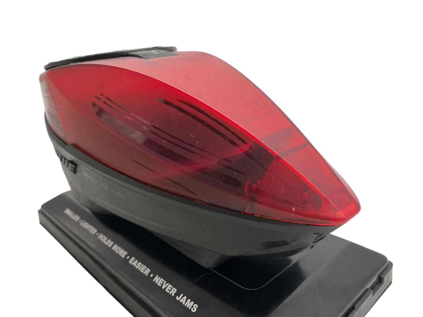 Used Virtue Spire V / 5 Loader Dust Crystal Red Paintball Gun from CPXBrosPaintball Buy/Sell/Trade Paintball Markers, New Paintball Guns, Paintball Hoppers, Paintball Masks, and Hormesis Headbands