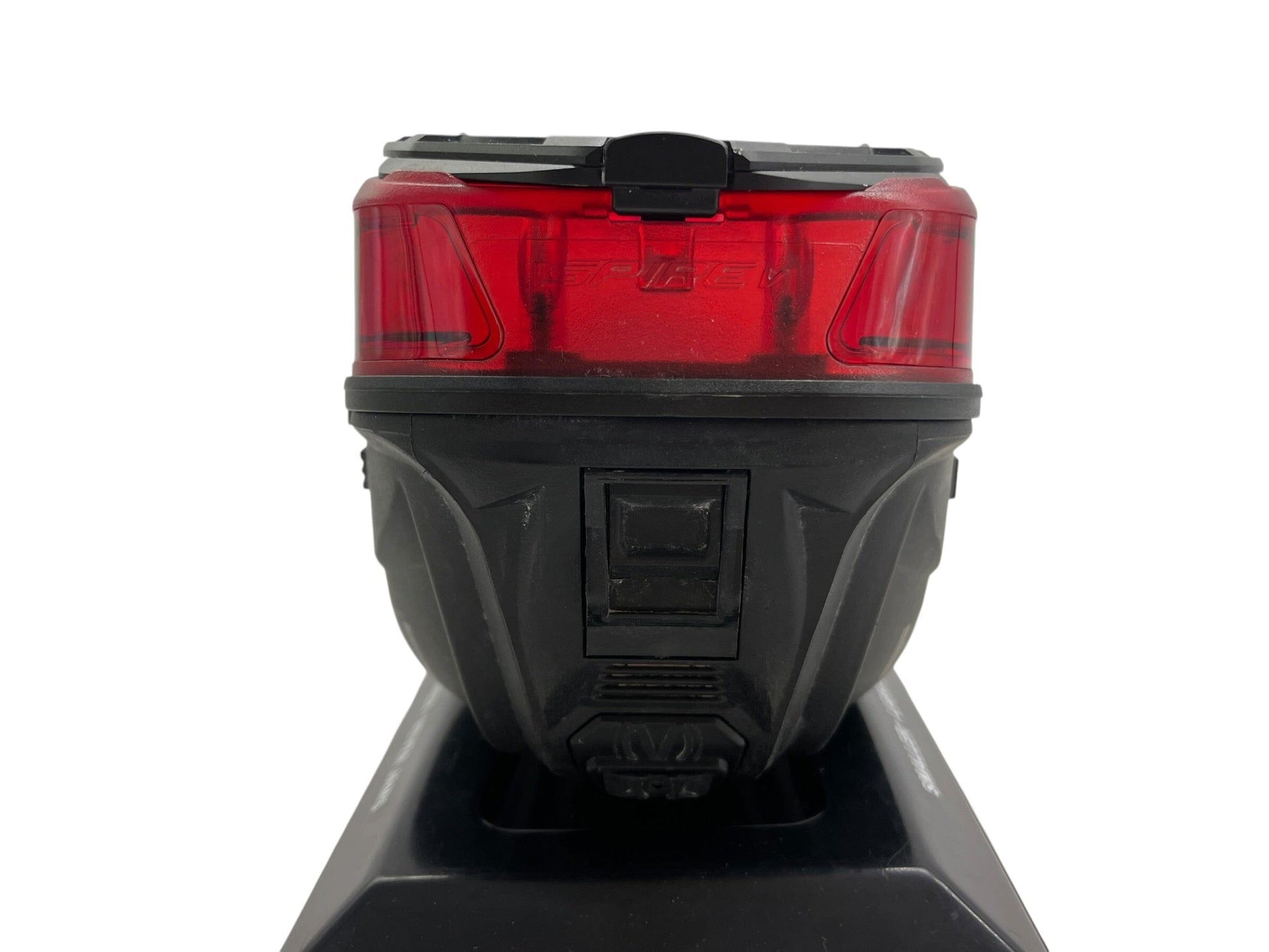 Used Virtue Spire V / 5 Loader Dust Crystal Red Paintball Gun from CPXBrosPaintball Buy/Sell/Trade Paintball Markers, New Paintball Guns, Paintball Hoppers, Paintball Masks, and Hormesis Headbands