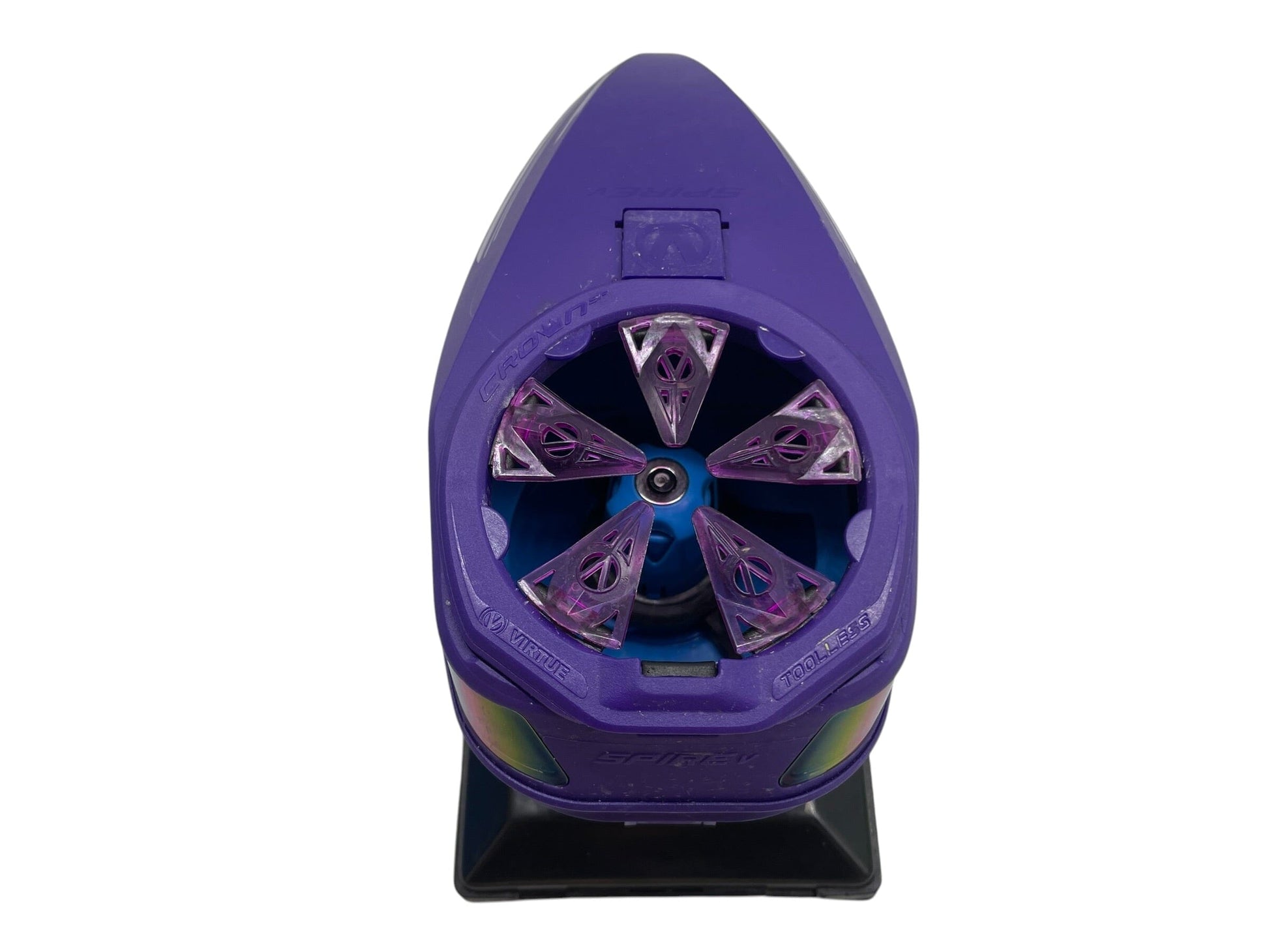 Used Virtue Spire V / 5 Loader - Purple Amethyst Paintball Gun from CPXBrosPaintball Buy/Sell/Trade Paintball Markers, New Paintball Guns, Paintball Hoppers, Paintball Masks, and Hormesis Headbands