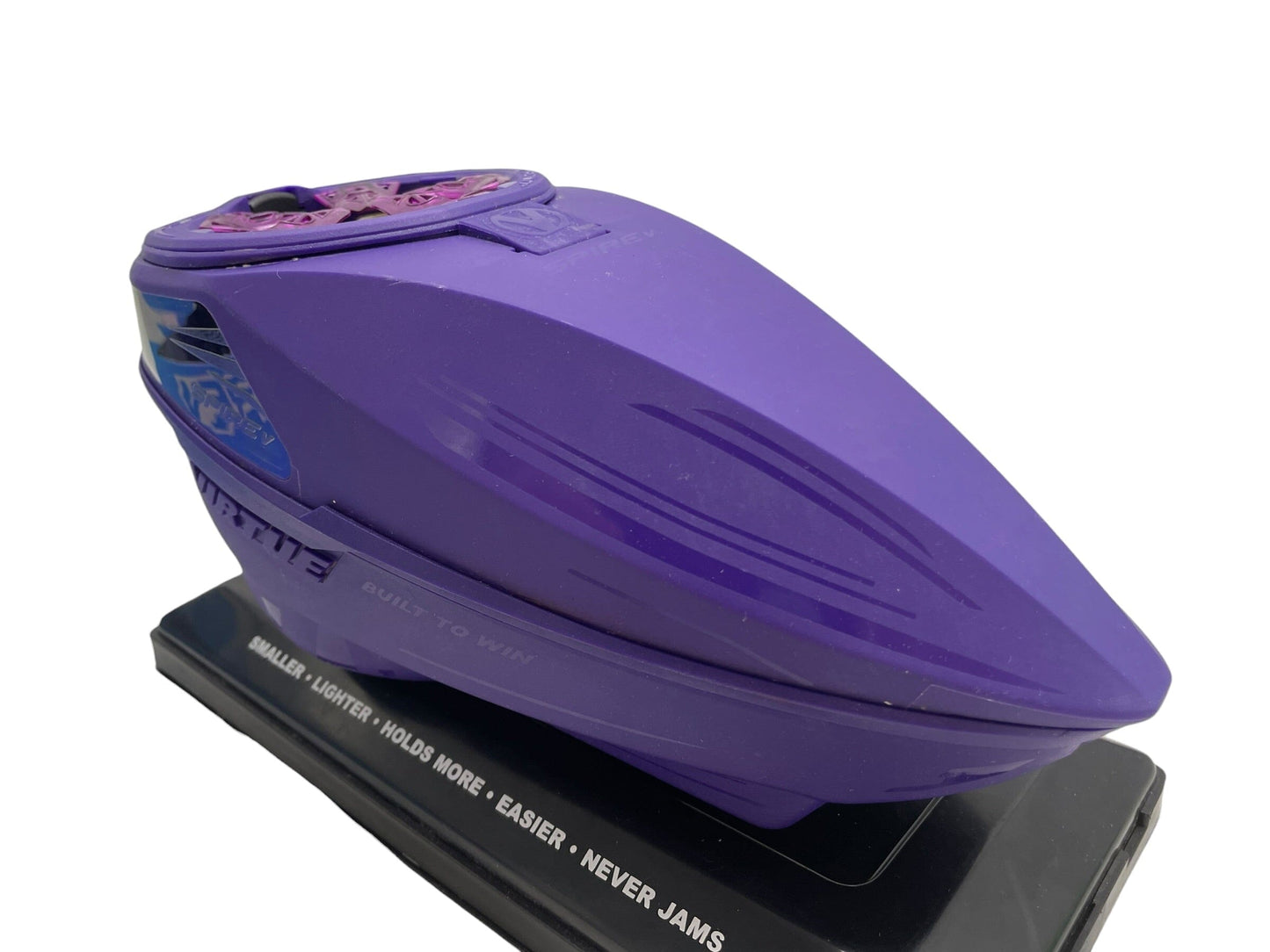 Used Virtue Spire V / 5 Loader - Purple Amethyst Paintball Gun from CPXBrosPaintball Buy/Sell/Trade Paintball Markers, New Paintball Guns, Paintball Hoppers, Paintball Masks, and Hormesis Headbands