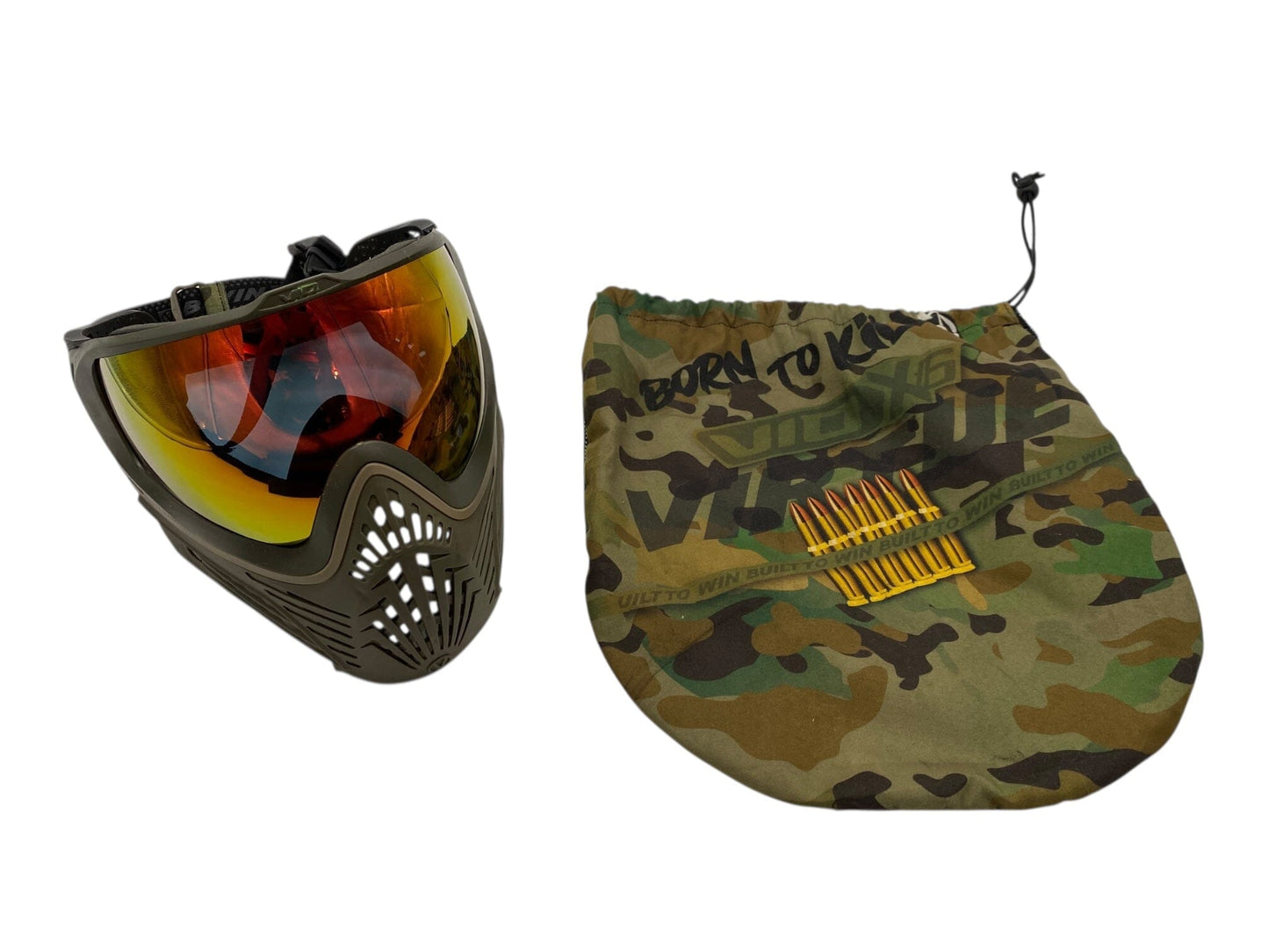 Used VIRTUE VIO X6 Paintball Mask Paintball Gun from CPXBrosPaintball Buy/Sell/Trade Paintball Markers, New Paintball Guns, Paintball Hoppers, Paintball Masks, and Hormesis Headbands