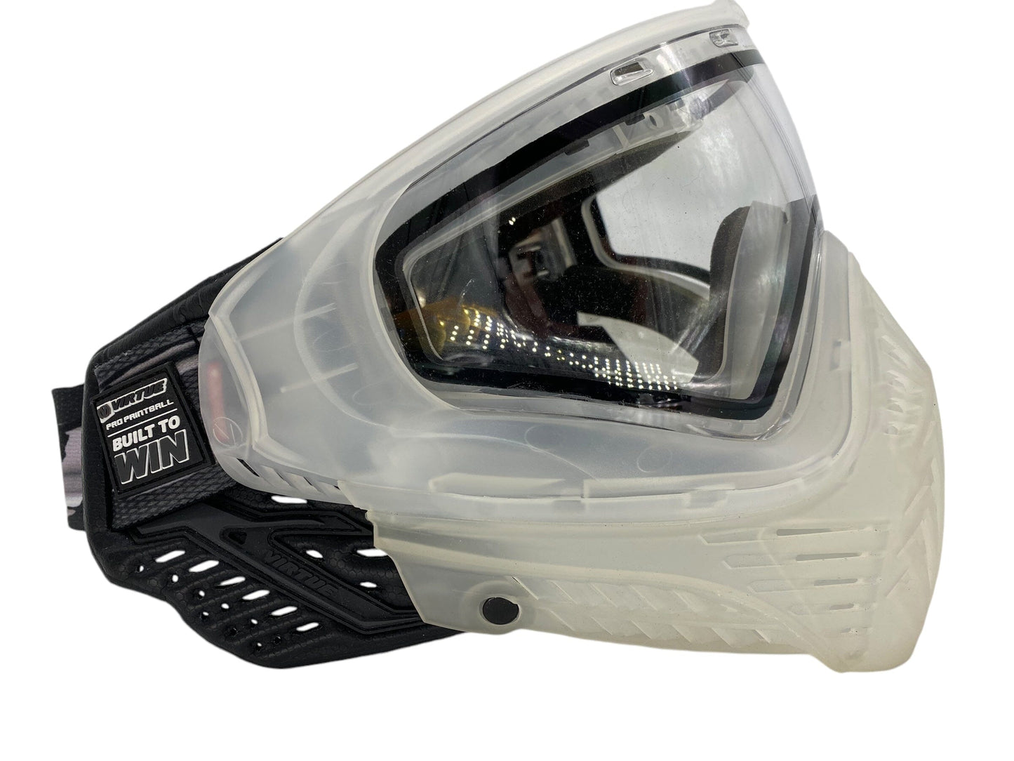 Used Virtue VIO XS II Paintball Mask/Goggles - Clear Paintball Gun from CPXBrosPaintball Buy/Sell/Trade Paintball Markers, New Paintball Guns, Paintball Hoppers, Paintball Masks, and Hormesis Headbands