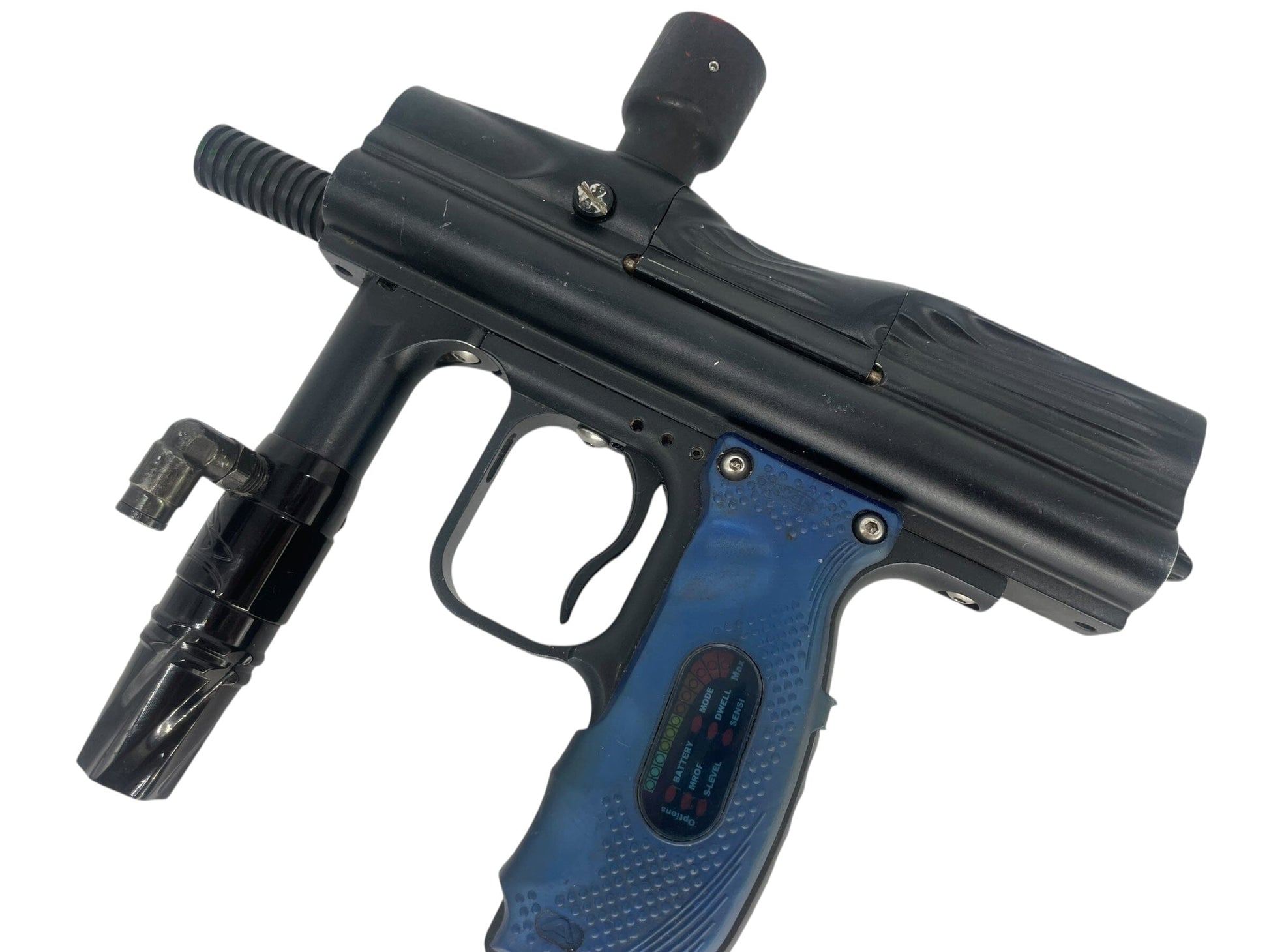 Used Warped Sportz Angel Speed Demon Black Paintball Gun from CPXBrosPaintball Buy/Sell/Trade Paintball Markers, New Paintball Guns, Paintball Hoppers, Paintball Masks, and Hormesis Headbands