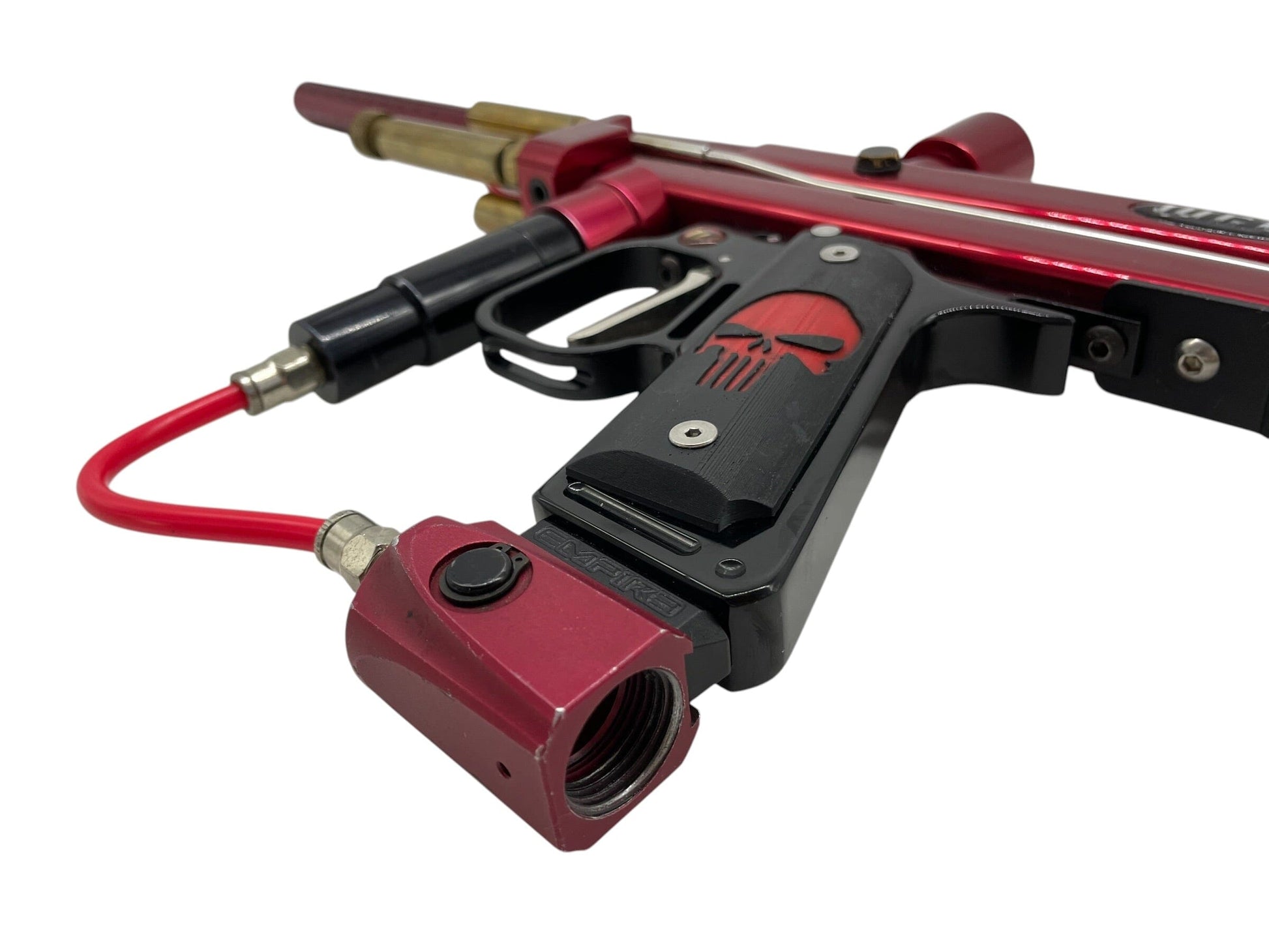 Used WGP 2k Vertical Feed Autococker Red/Black Paintball Gun Paintball Gun from CPXBrosPaintball Buy/Sell/Trade Paintball Markers, New Paintball Guns, Paintball Hoppers, Paintball Masks, and Hormesis Headbands