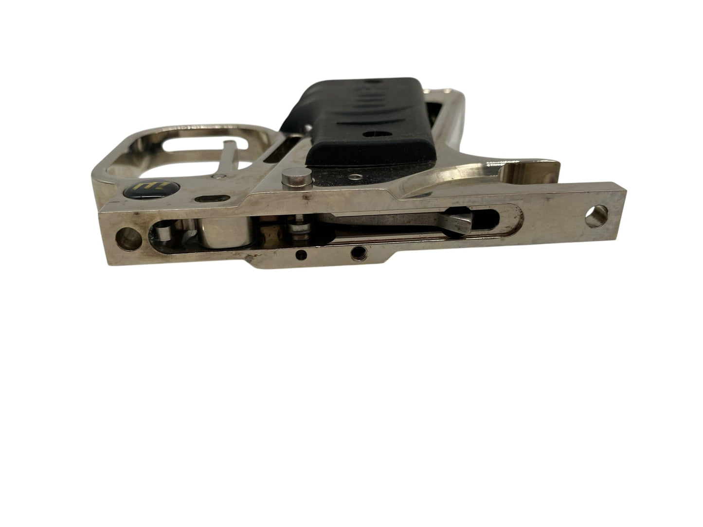 Used WGP Autococker Hinge Trigger Frame Assembly w/Grip Silver Paintball Gun from CPXBrosPaintball Buy/Sell/Trade Paintball Markers, New Paintball Guns, Paintball Hoppers, Paintball Masks, and Hormesis Headbands