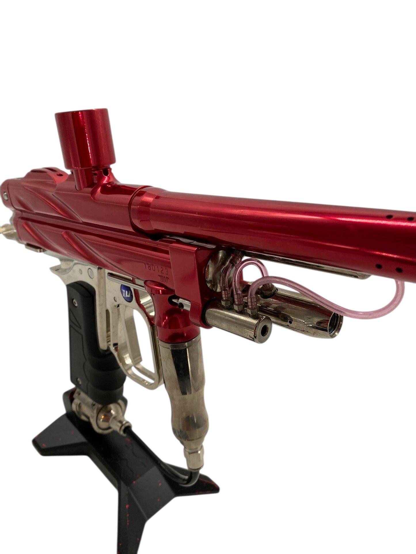 Used Wgp Autococker Paintball Gun Red /Silver Paintball Gun from CPXBrosPaintball Buy/Sell/Trade Paintball Markers, New Paintball Guns, Paintball Hoppers, Paintball Masks, and Hormesis Headbands