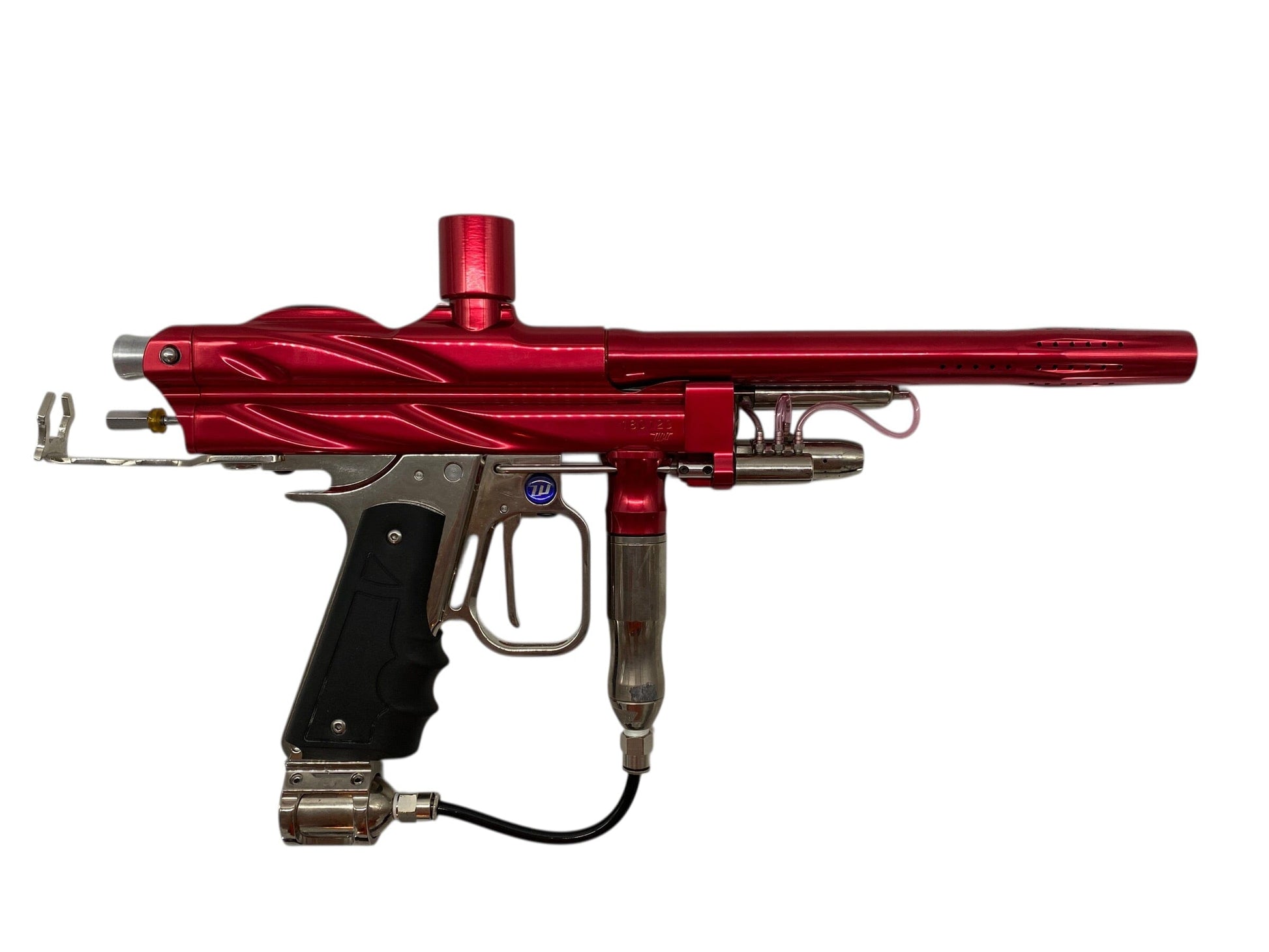 Used Wgp Autococker Paintball Gun Red /Silver Paintball Gun from CPXBrosPaintball Buy/Sell/Trade Paintball Markers, New Paintball Guns, Paintball Hoppers, Paintball Masks, and Hormesis Headbands