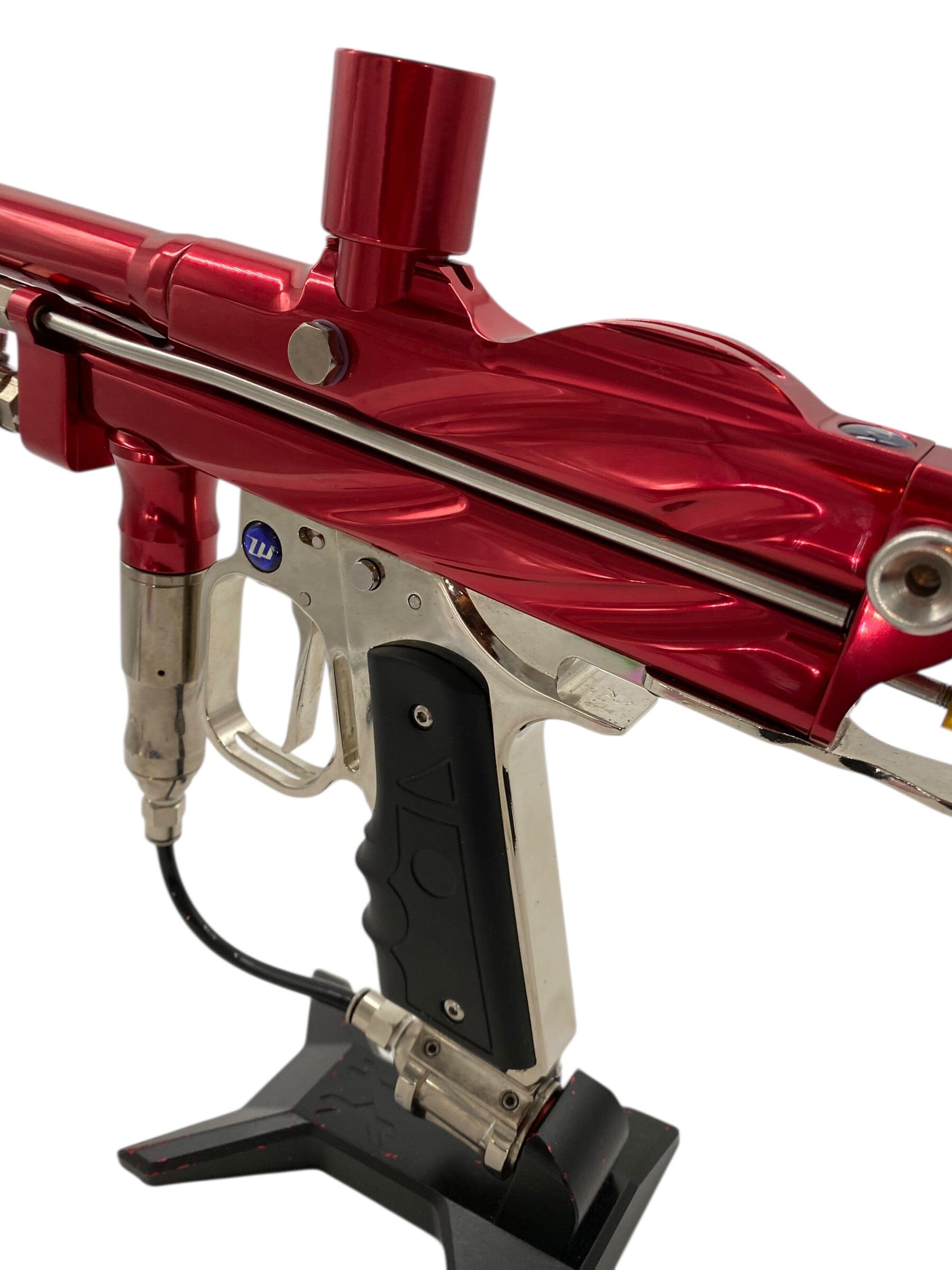 Used Wgp Autococker Paintball Gun Red /Silver Paintball Gun from CPXBrosPaintball Buy/Sell/Trade Paintball Markers, New Paintball Guns, Paintball Hoppers, Paintball Masks, and Hormesis Headbands