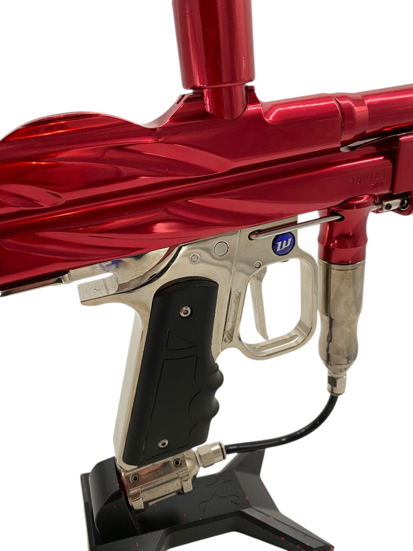 Used Wgp Autococker Paintball Gun Red /Silver Paintball Gun from CPXBrosPaintball Buy/Sell/Trade Paintball Markers, New Paintball Guns, Paintball Hoppers, Paintball Masks, and Hormesis Headbands
