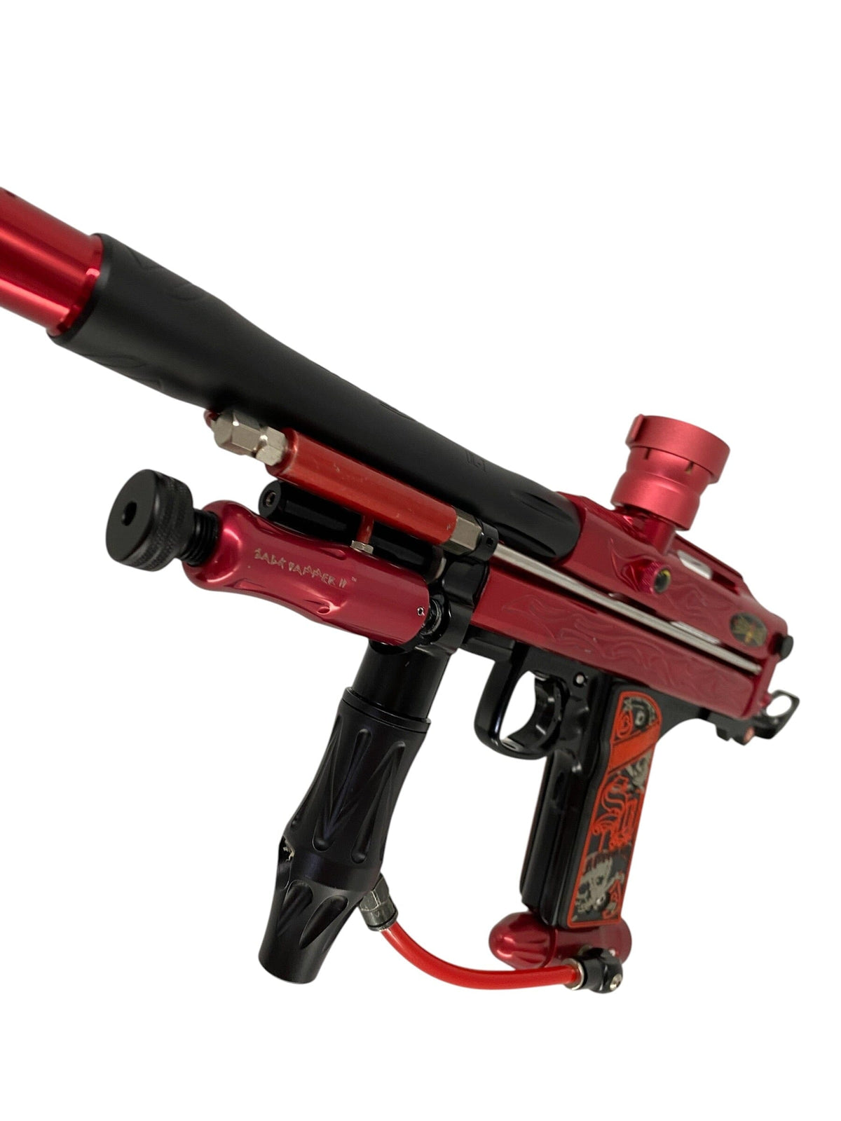 Used WGP Black Magic Autococker W/ Gunfighter 1.5 Trigger Frame Paintball Gun Paintball Gun from CPXBrosPaintball Buy/Sell/Trade Paintball Markers, New Paintball Guns, Paintball Hoppers, Paintball Masks, and Hormesis Headbands
