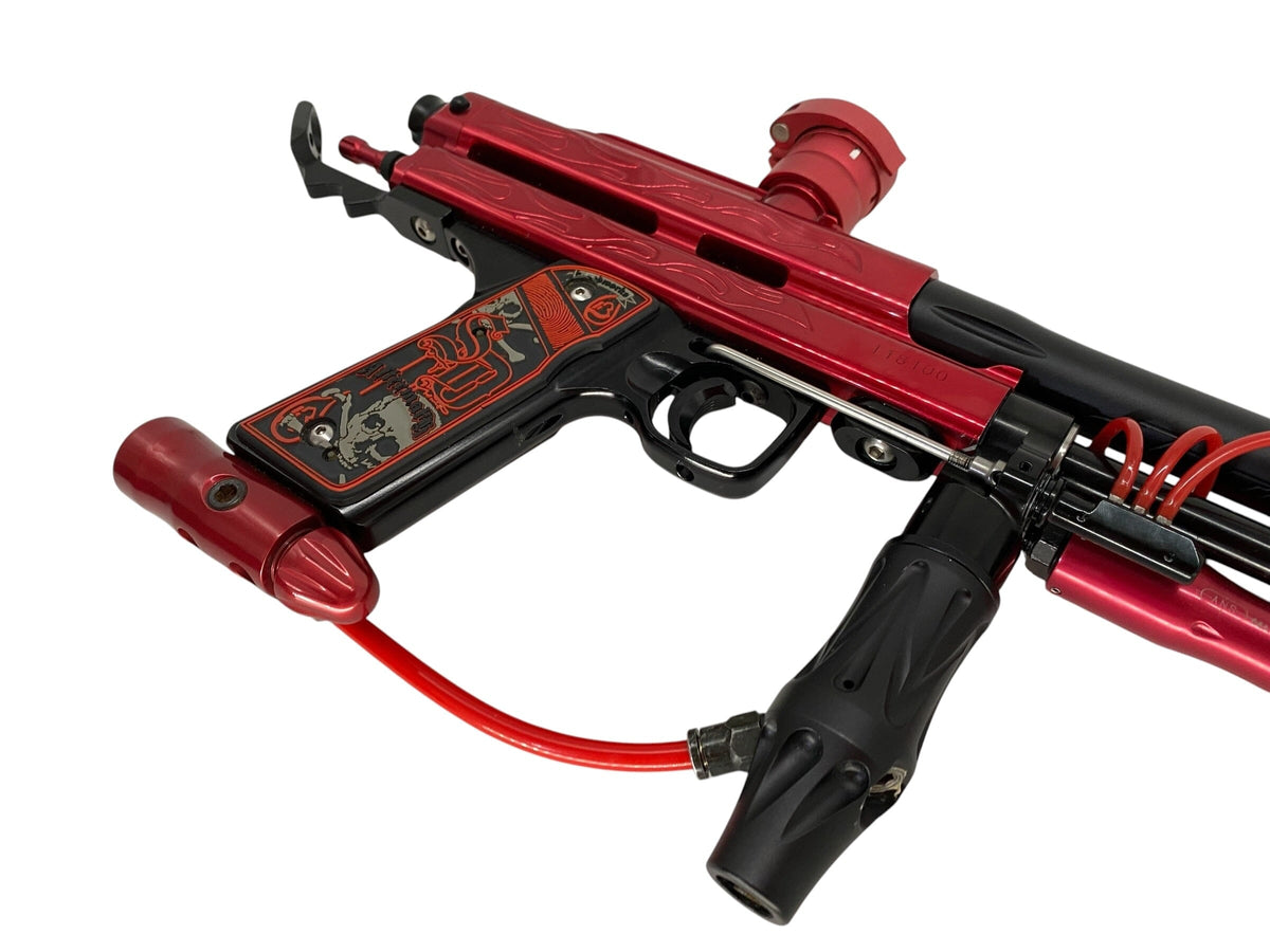 Used WGP Black Magic Autococker W/ Gunfighter 1.5 Trigger Frame Paintball Gun Paintball Gun from CPXBrosPaintball Buy/Sell/Trade Paintball Markers, New Paintball Guns, Paintball Hoppers, Paintball Masks, and Hormesis Headbands