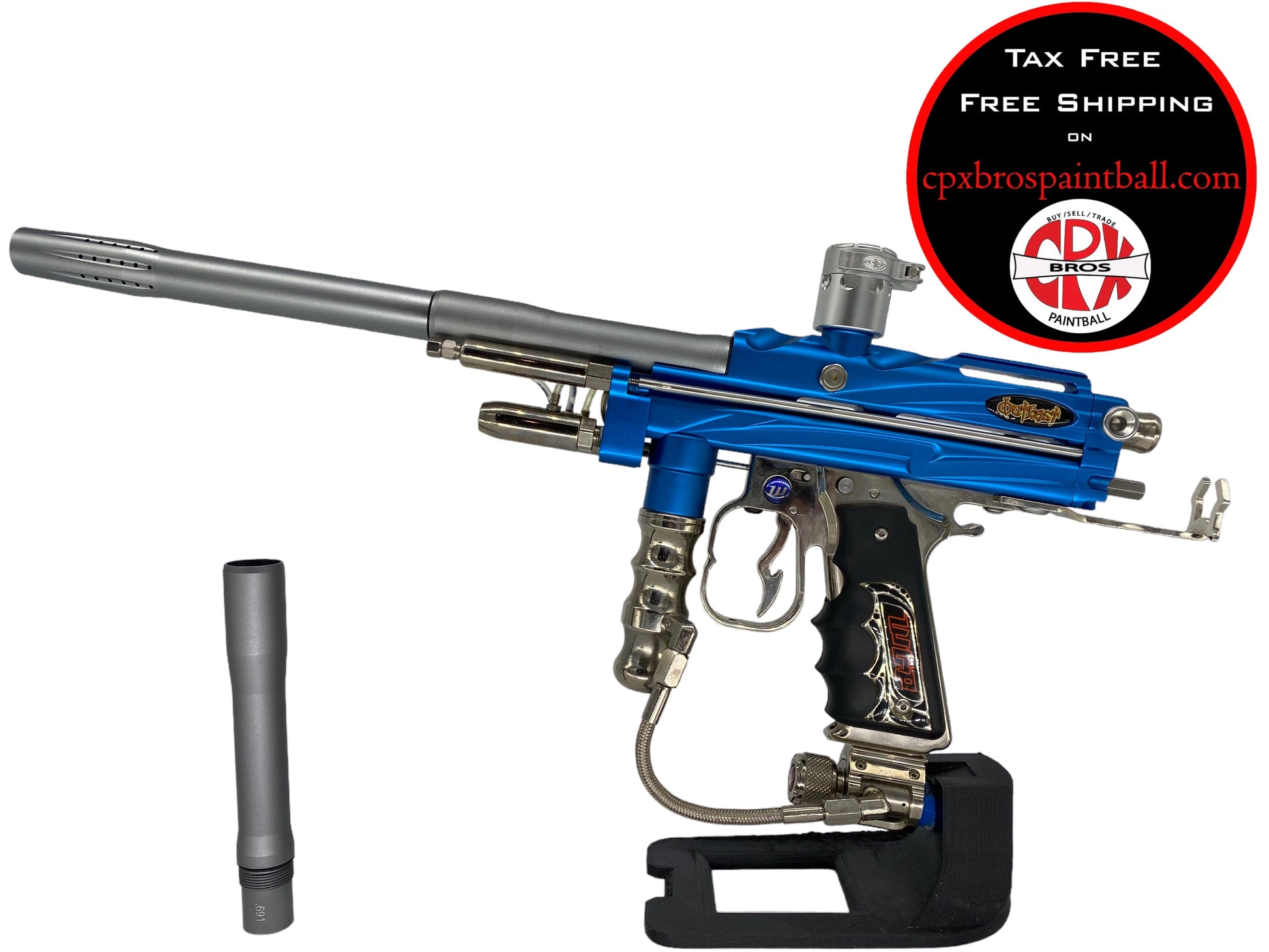 Used WGP Outcast Autococker Paintball Gun from CPXBrosPaintball Buy/Sell/Trade Paintball Markers, Paintball Hoppers, Paintball Masks, and Hormesis Headbands