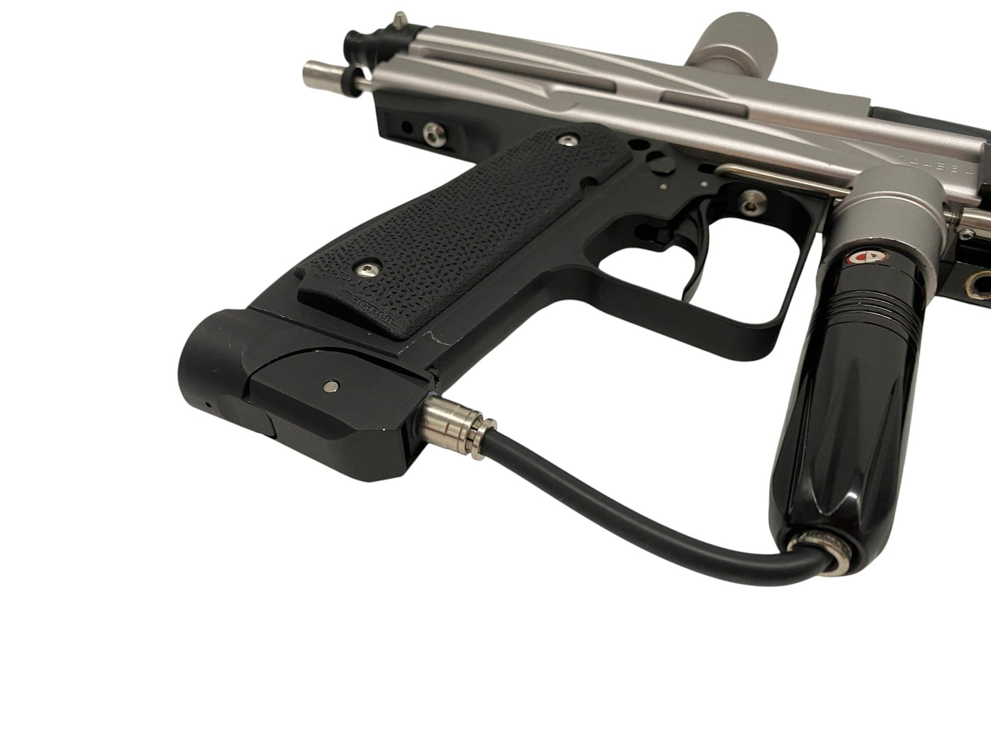Used WGP Outkast Autococker Silver/Black Paintball Gun Paintball Gun from CPXBrosPaintball Buy/Sell/Trade Paintball Markers, New Paintball Guns, Paintball Hoppers, Paintball Masks, and Hormesis Headbands