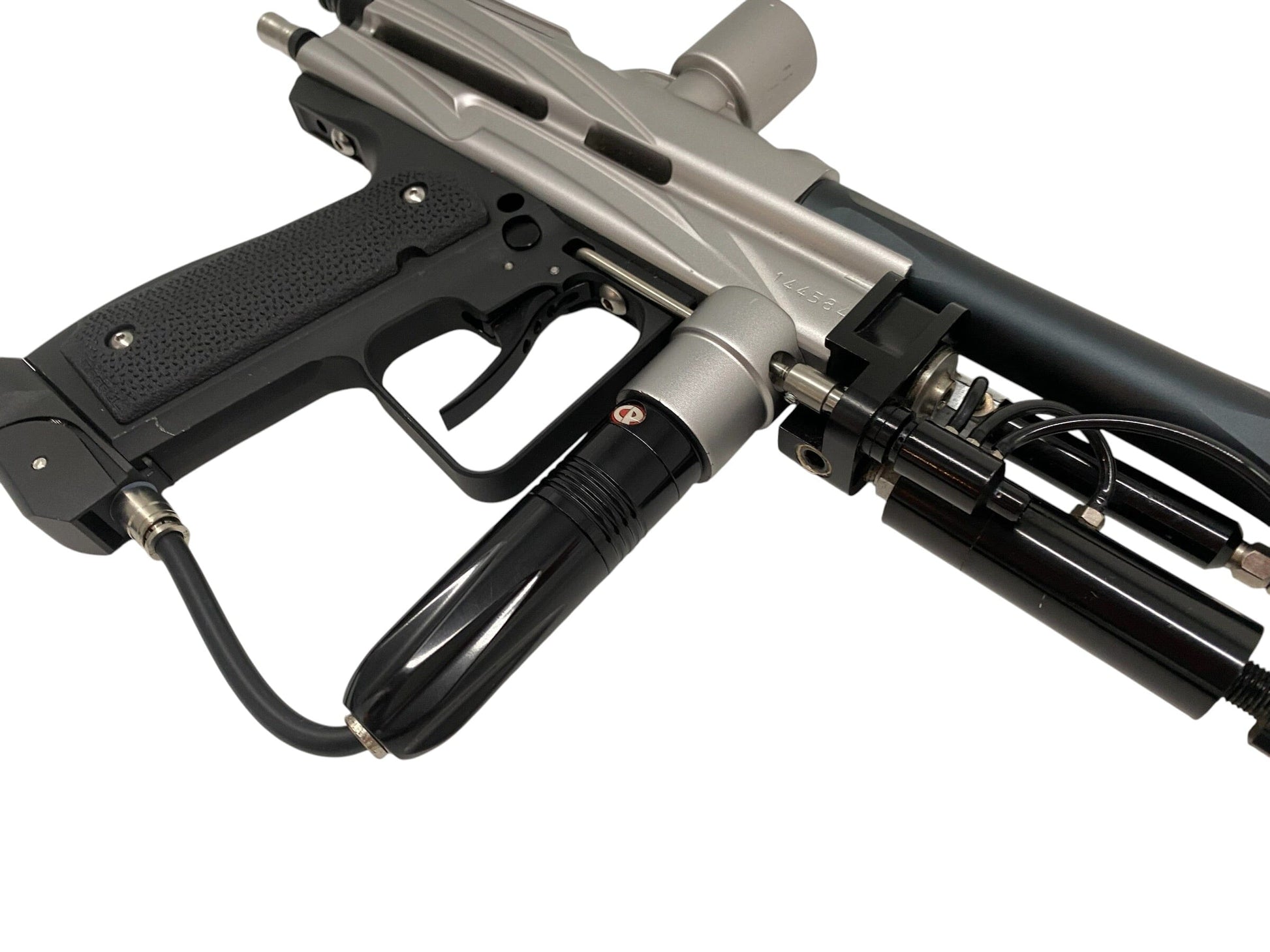 Used WGP Outkast Autococker Silver/Black Paintball Gun Paintball Gun from CPXBrosPaintball Buy/Sell/Trade Paintball Markers, New Paintball Guns, Paintball Hoppers, Paintball Masks, and Hormesis Headbands