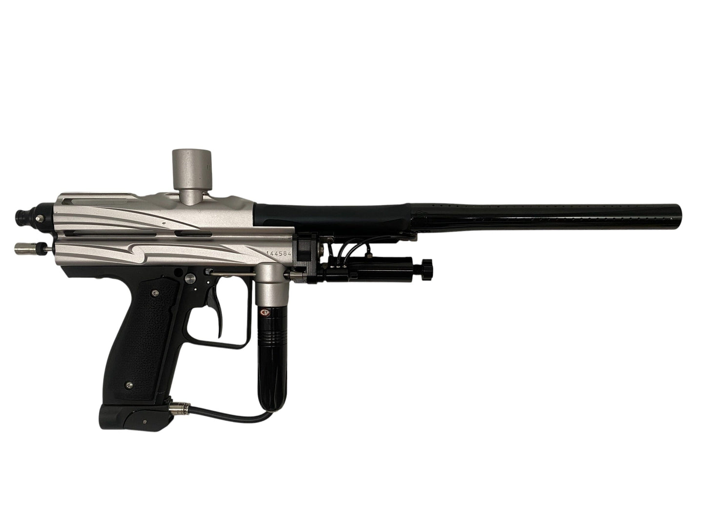 Used WGP Outkast Autococker Silver/Black Paintball Gun Paintball Gun from CPXBrosPaintball Buy/Sell/Trade Paintball Markers, New Paintball Guns, Paintball Hoppers, Paintball Masks, and Hormesis Headbands