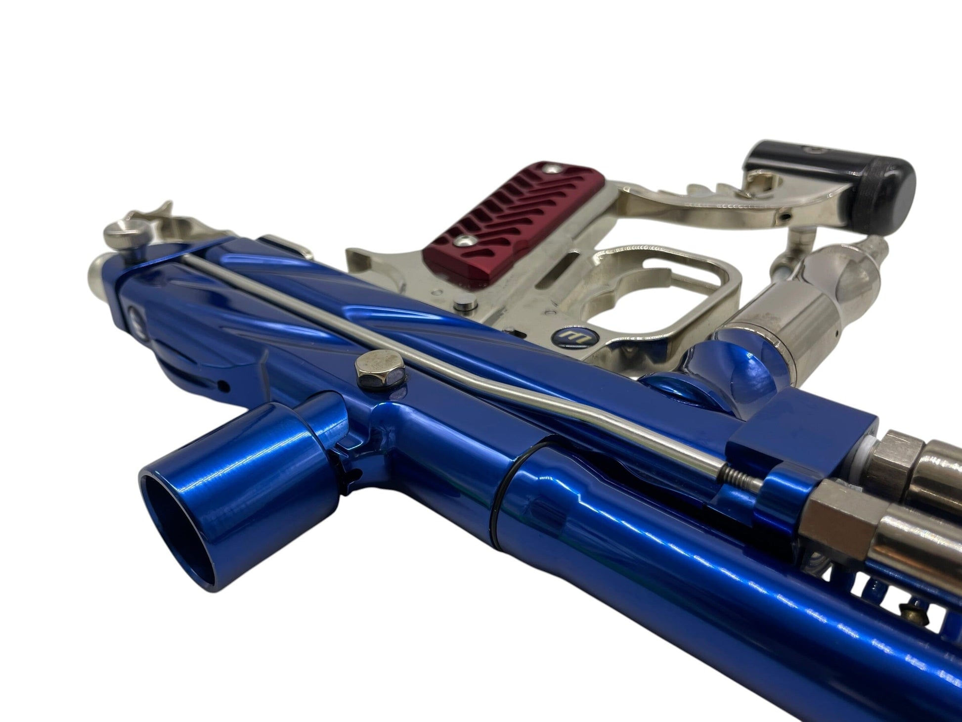 Used WGP Prostock Blue/Silver Paintball Gun Paintball Gun from CPXBrosPaintball Buy/Sell/Trade Paintball Markers, New Paintball Guns, Paintball Hoppers, Paintball Masks, and Hormesis Headbands