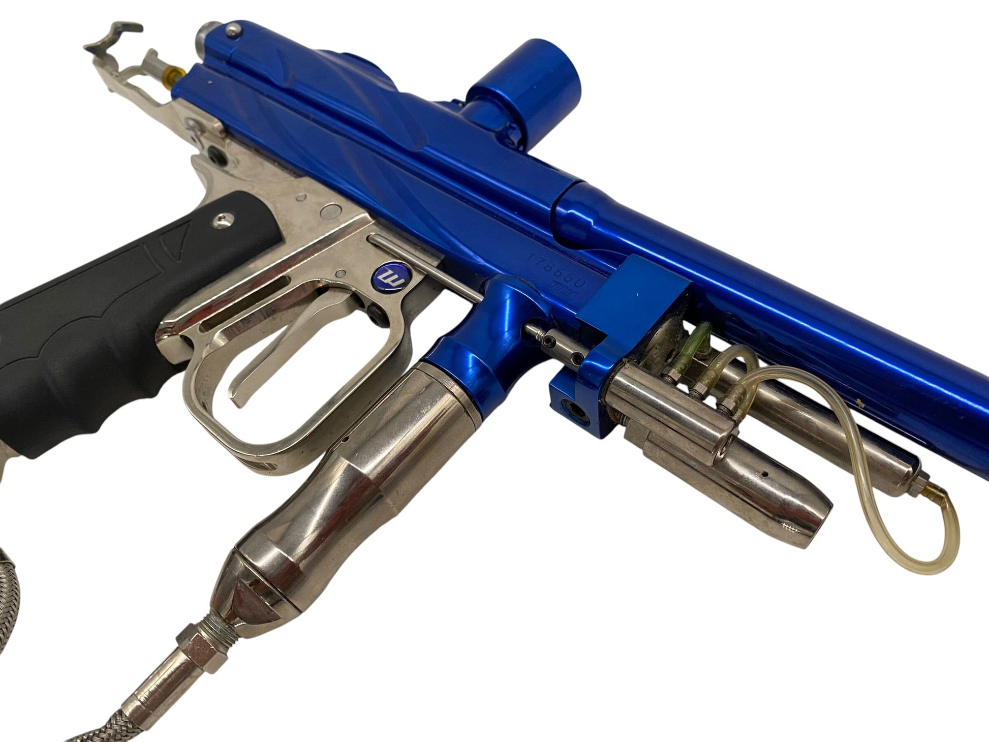 Used WGP Prostock Blue/Silver Paintball Gun Paintball Gun from CPXBrosPaintball Buy/Sell/Trade Paintball Markers, New Paintball Guns, Paintball Hoppers, Paintball Masks, and Hormesis Headbands