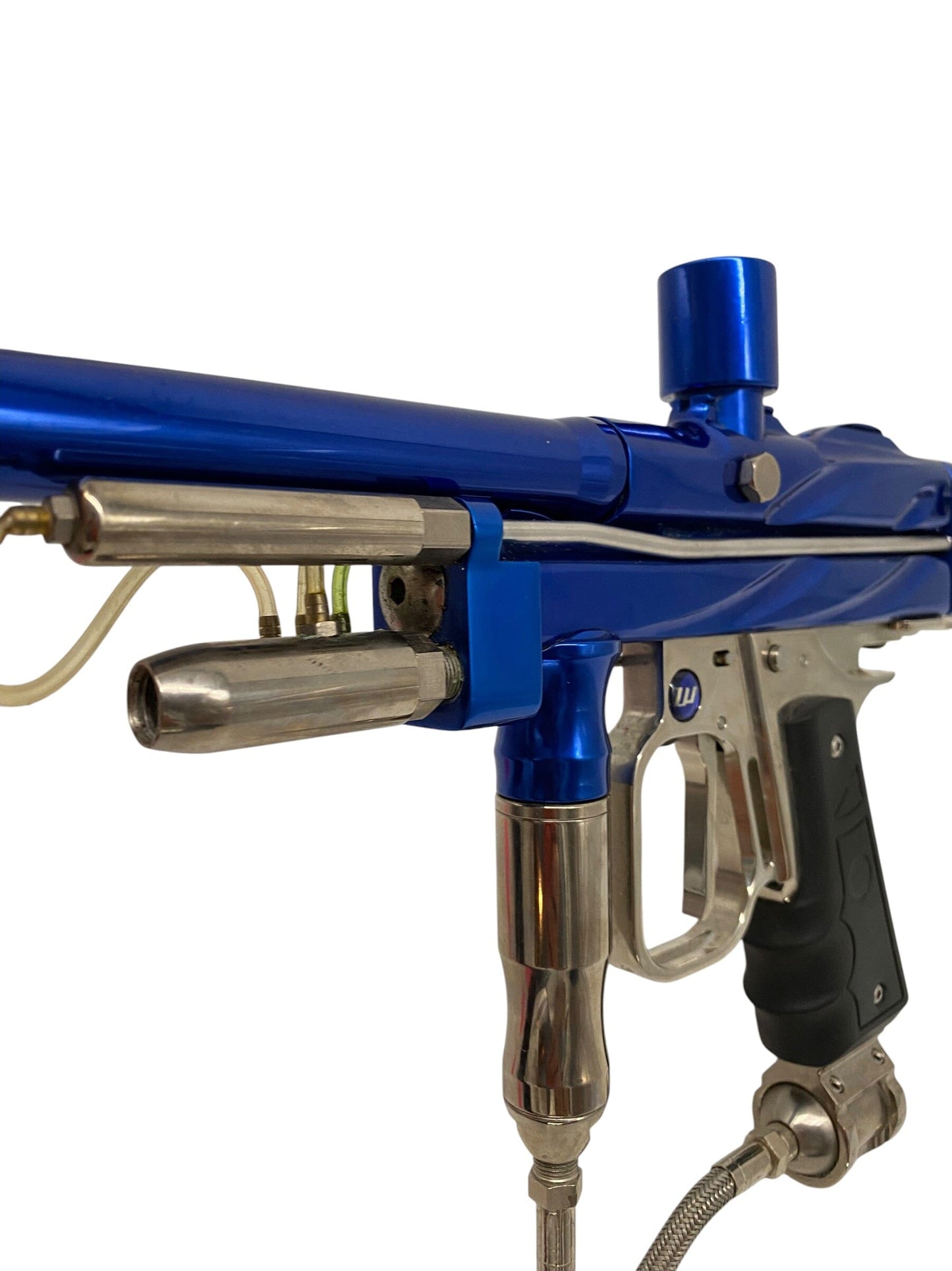 Used WGP Prostock Blue/Silver Paintball Gun Paintball Gun from CPXBrosPaintball Buy/Sell/Trade Paintball Markers, New Paintball Guns, Paintball Hoppers, Paintball Masks, and Hormesis Headbands
