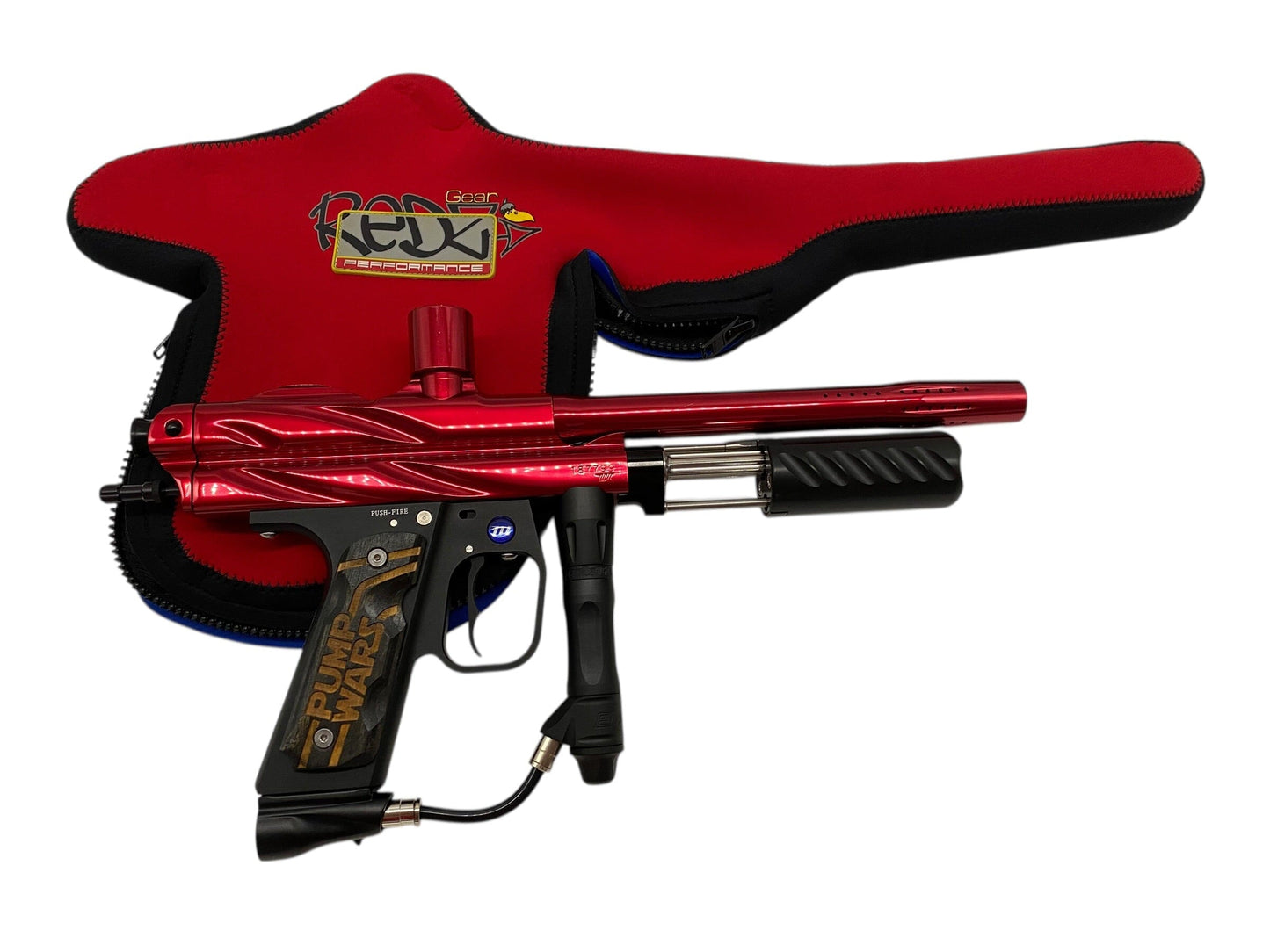Used WGP Prostock Pump Red Paintball Gun Paintball Gun from CPXBrosPaintball Buy/Sell/Trade Paintball Markers, New Paintball Guns, Paintball Hoppers, Paintball Masks, and Hormesis Headbands