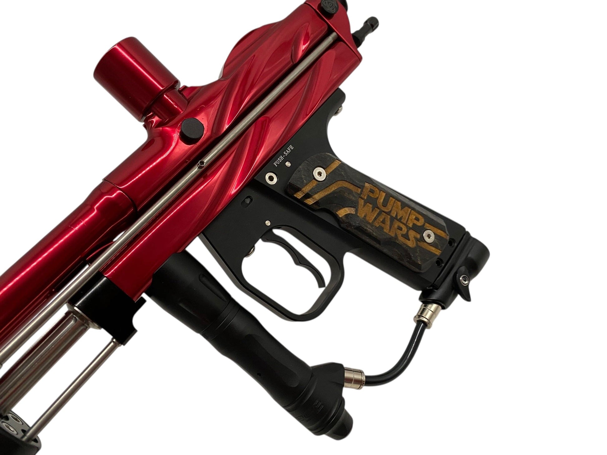 Used WGP Prostock Pump Red Paintball Gun Paintball Gun from CPXBrosPaintball Buy/Sell/Trade Paintball Markers, New Paintball Guns, Paintball Hoppers, Paintball Masks, and Hormesis Headbands