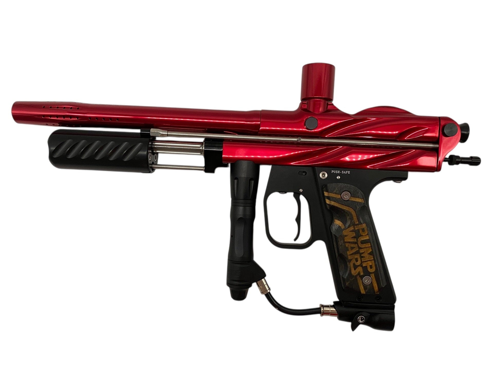 Used WGP Prostock Pump Red Paintball Gun Paintball Gun from CPXBrosPaintball Buy/Sell/Trade Paintball Markers, New Paintball Guns, Paintball Hoppers, Paintball Masks, and Hormesis Headbands