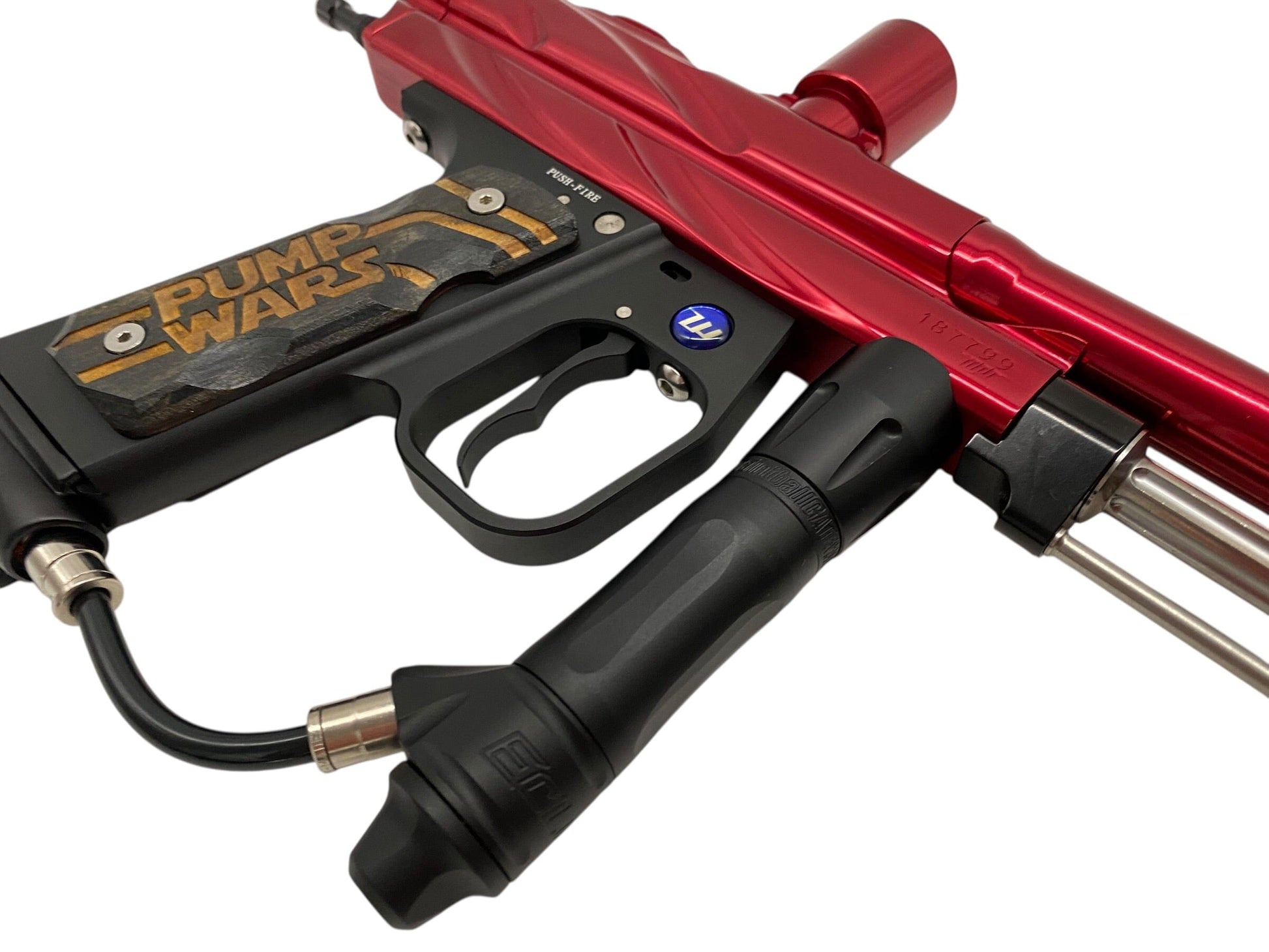 Used WGP Prostock Pump Red Paintball Gun Paintball Gun from CPXBrosPaintball Buy/Sell/Trade Paintball Markers, New Paintball Guns, Paintball Hoppers, Paintball Masks, and Hormesis Headbands