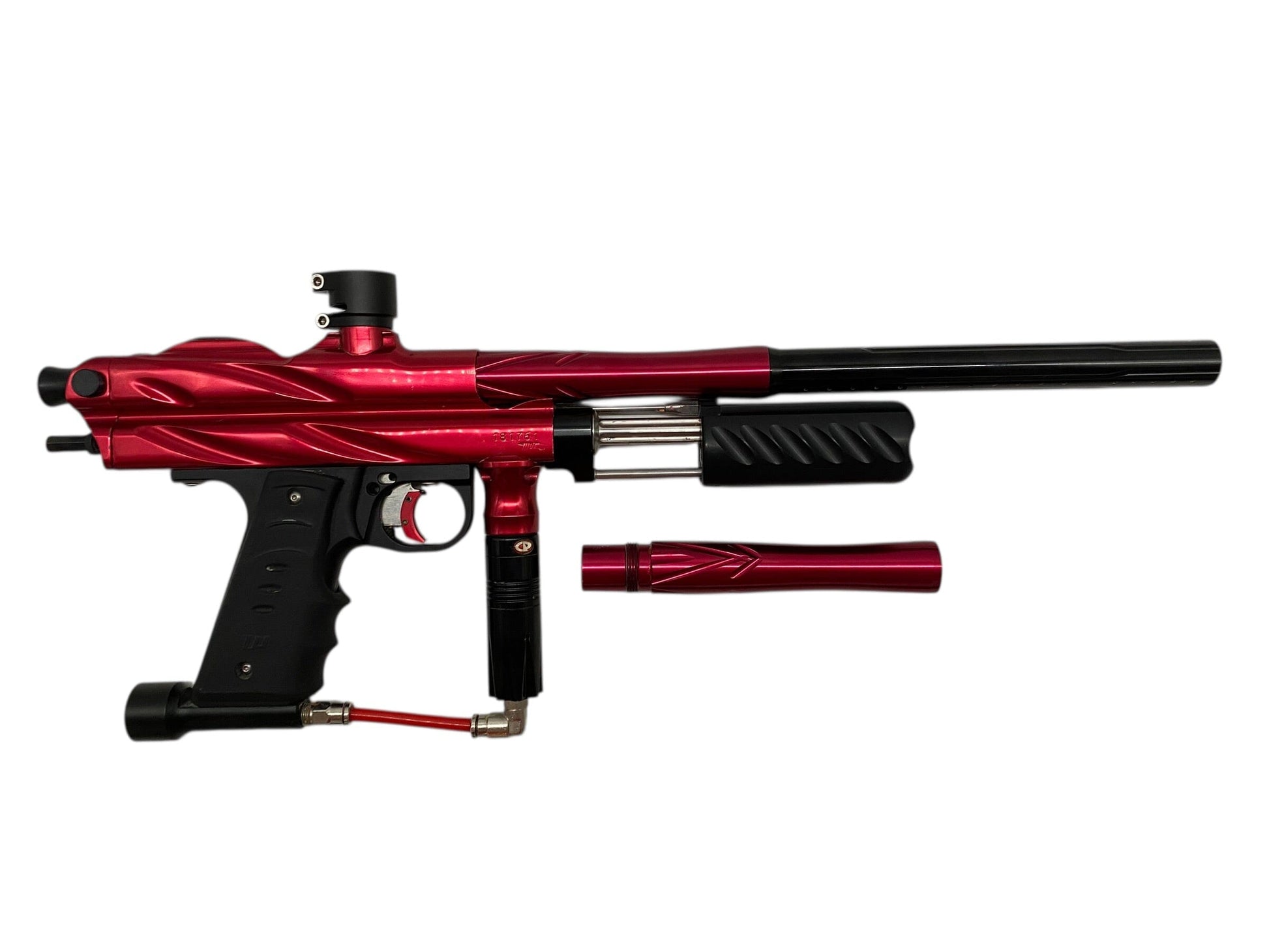 Used WGP Prostock Pump Red Paintball Gun Paintball Gun from CPXBrosPaintball Buy/Sell/Trade Paintball Markers, New Paintball Guns, Paintball Hoppers, Paintball Masks, and Hormesis Headbands